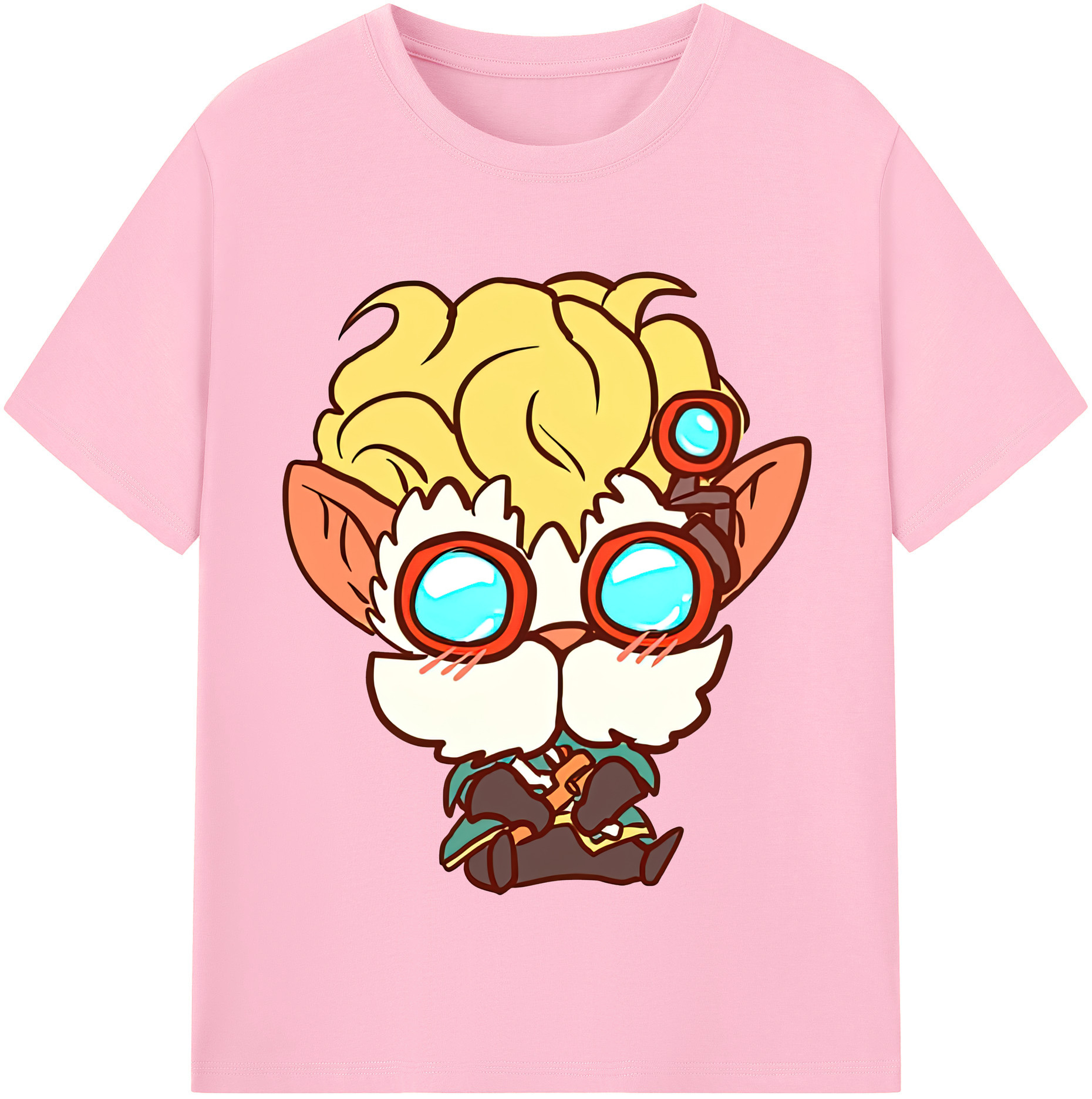 リーグ・オブ・レジェンド League of Legends LOL 綿100％半袖Tシャツ（フロントプリント）