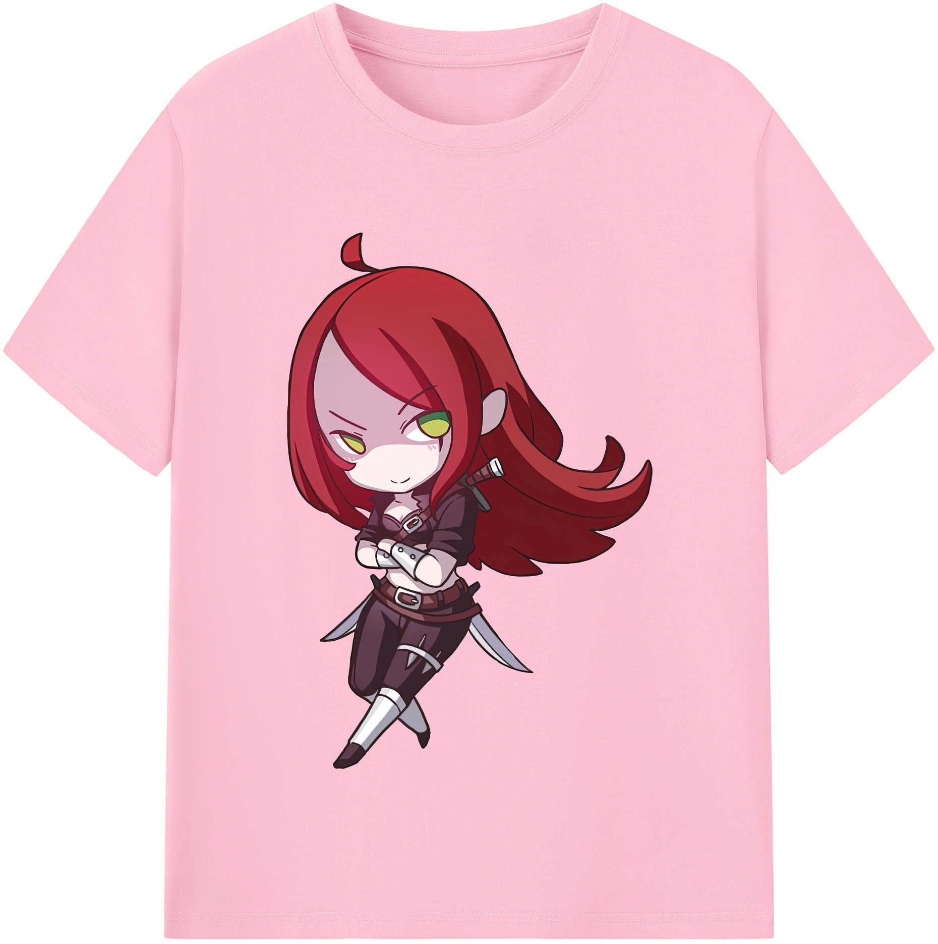 リーグ・オブ・レジェンド League of Legends LOL 綿100％半袖Tシャツ（フロントプリント）