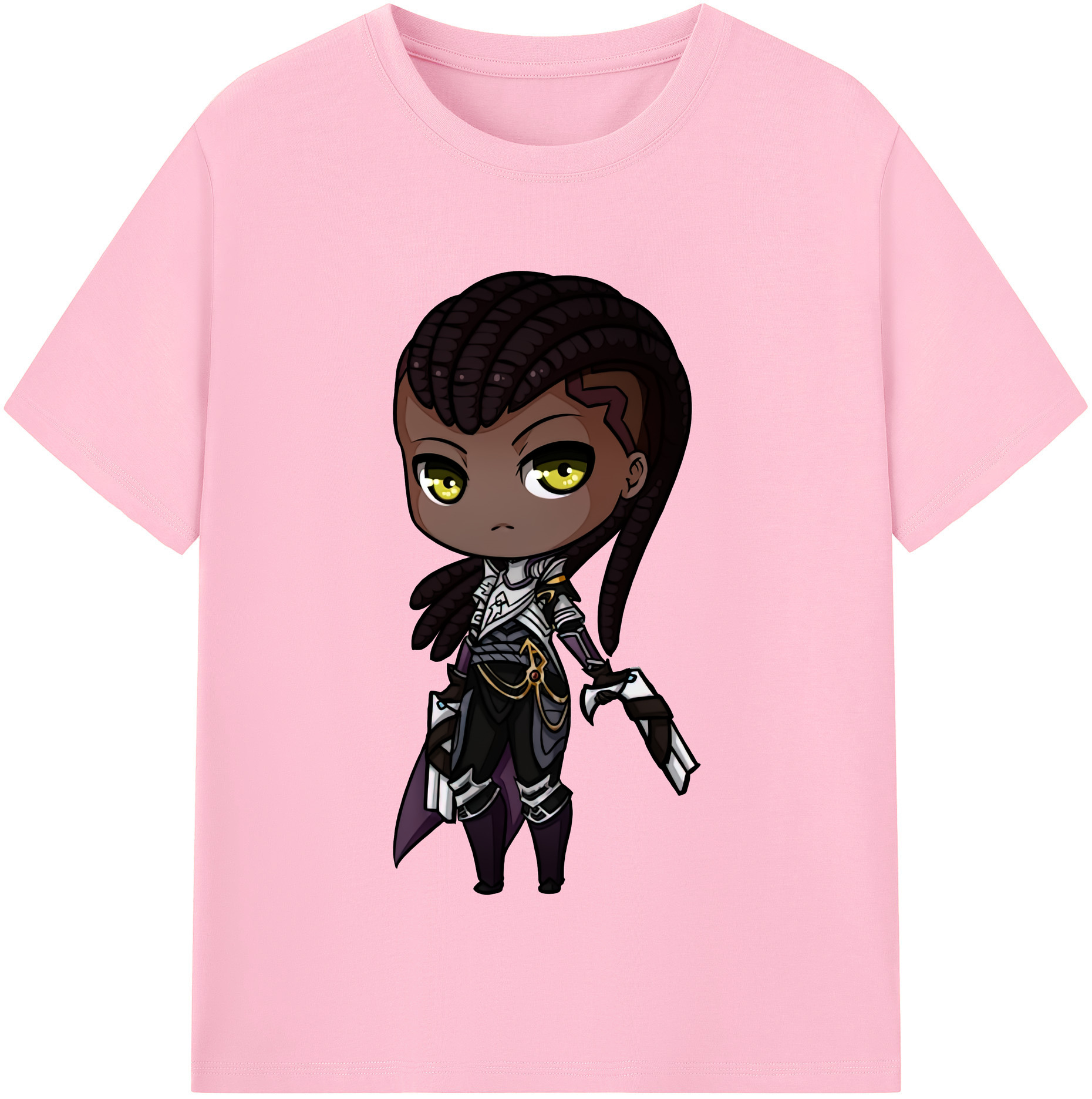 リーグ・オブ・レジェンド League of Legends LOL 綿100％半袖Tシャツ（フロントプリント）