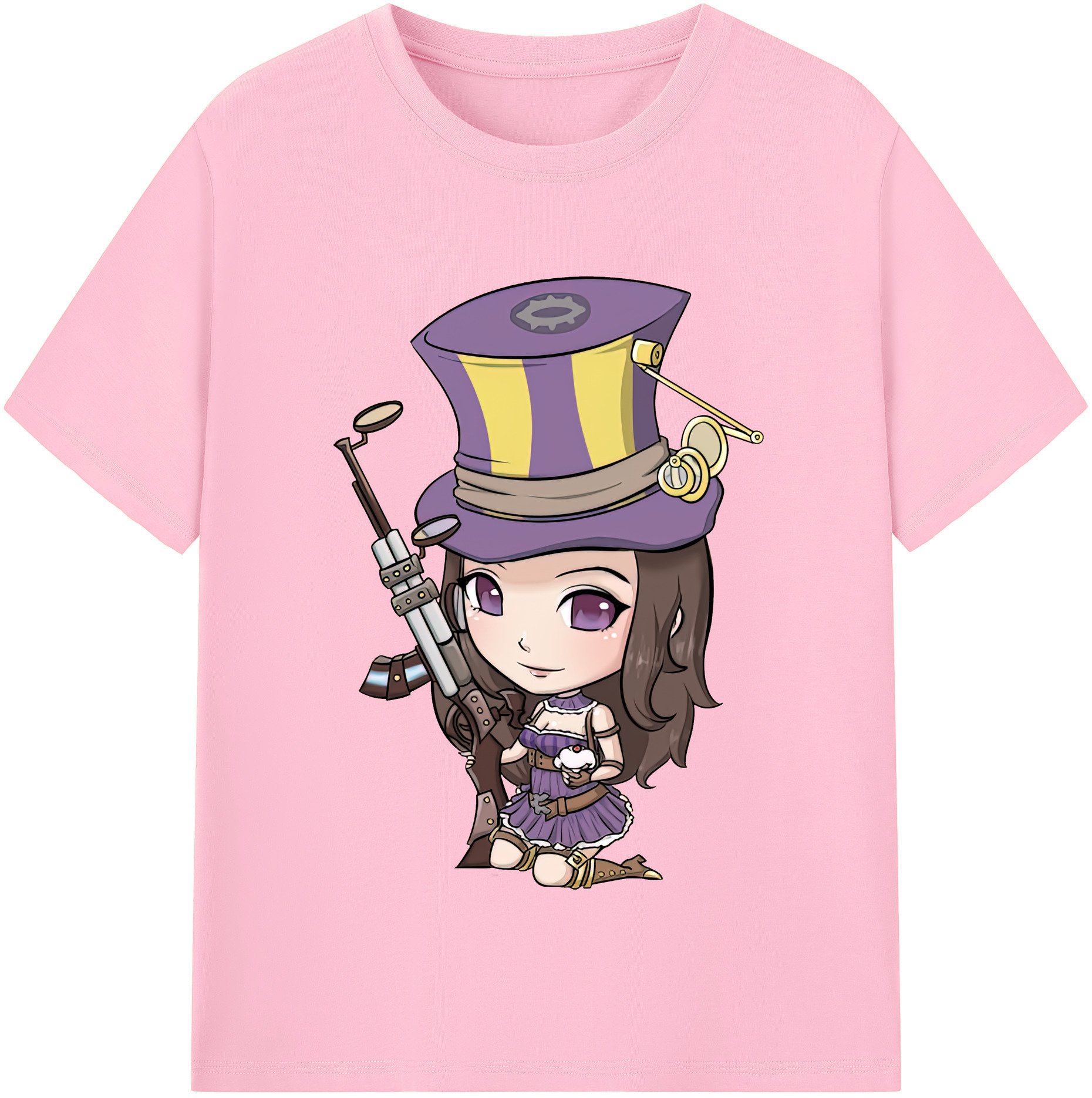 （画像用） リーグ・オブ・レジェンド League of Legends LOL 綿100％半袖Tシャツ（フロントプリント）