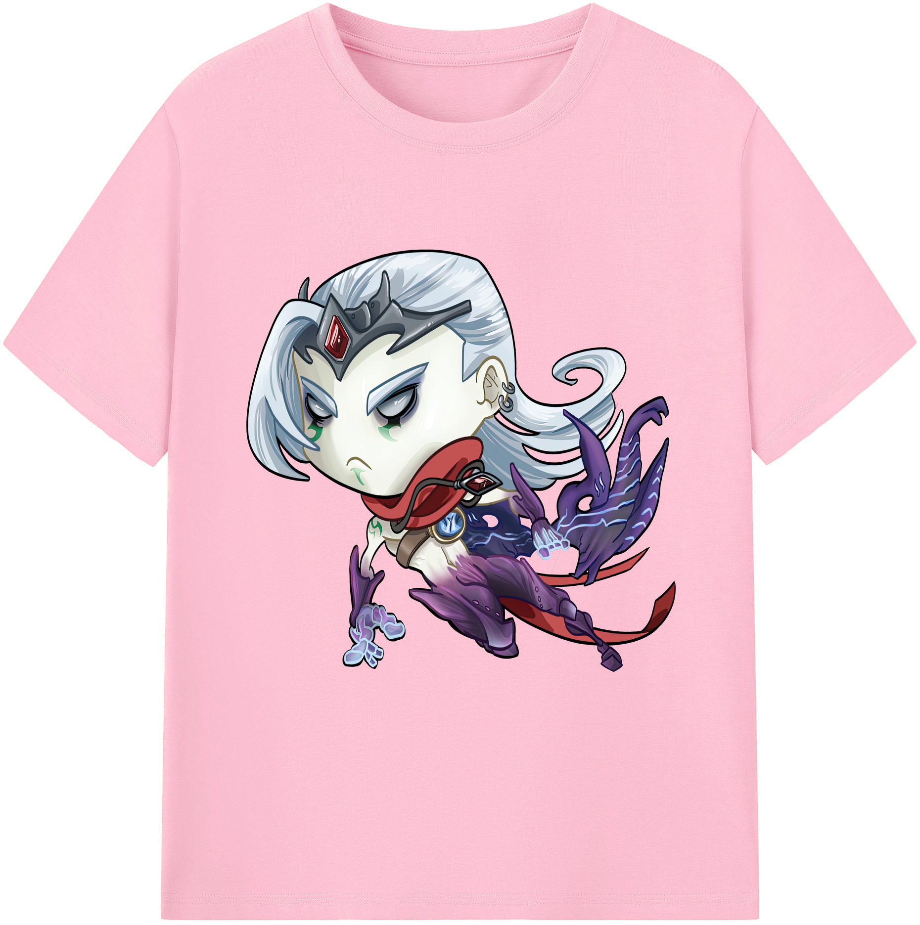 リーグ・オブ・レジェンド League of Legends LOL 綿100％半袖Tシャツ（フロントプリント）