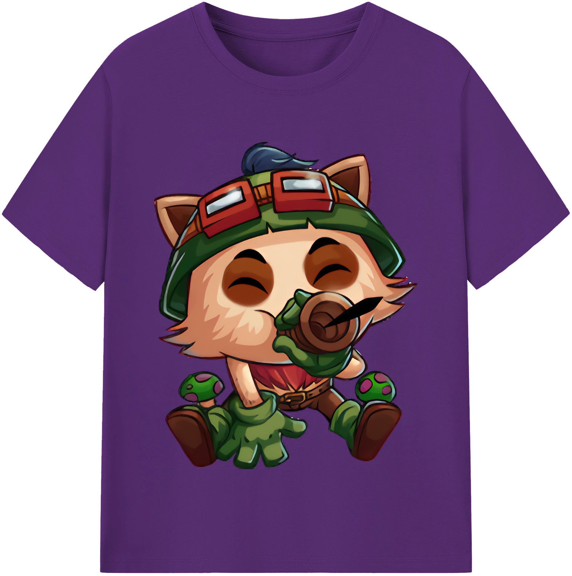 リーグ・オブ・レジェンド League of Legends LOL 綿100％半袖Tシャツ（フロントプリント）