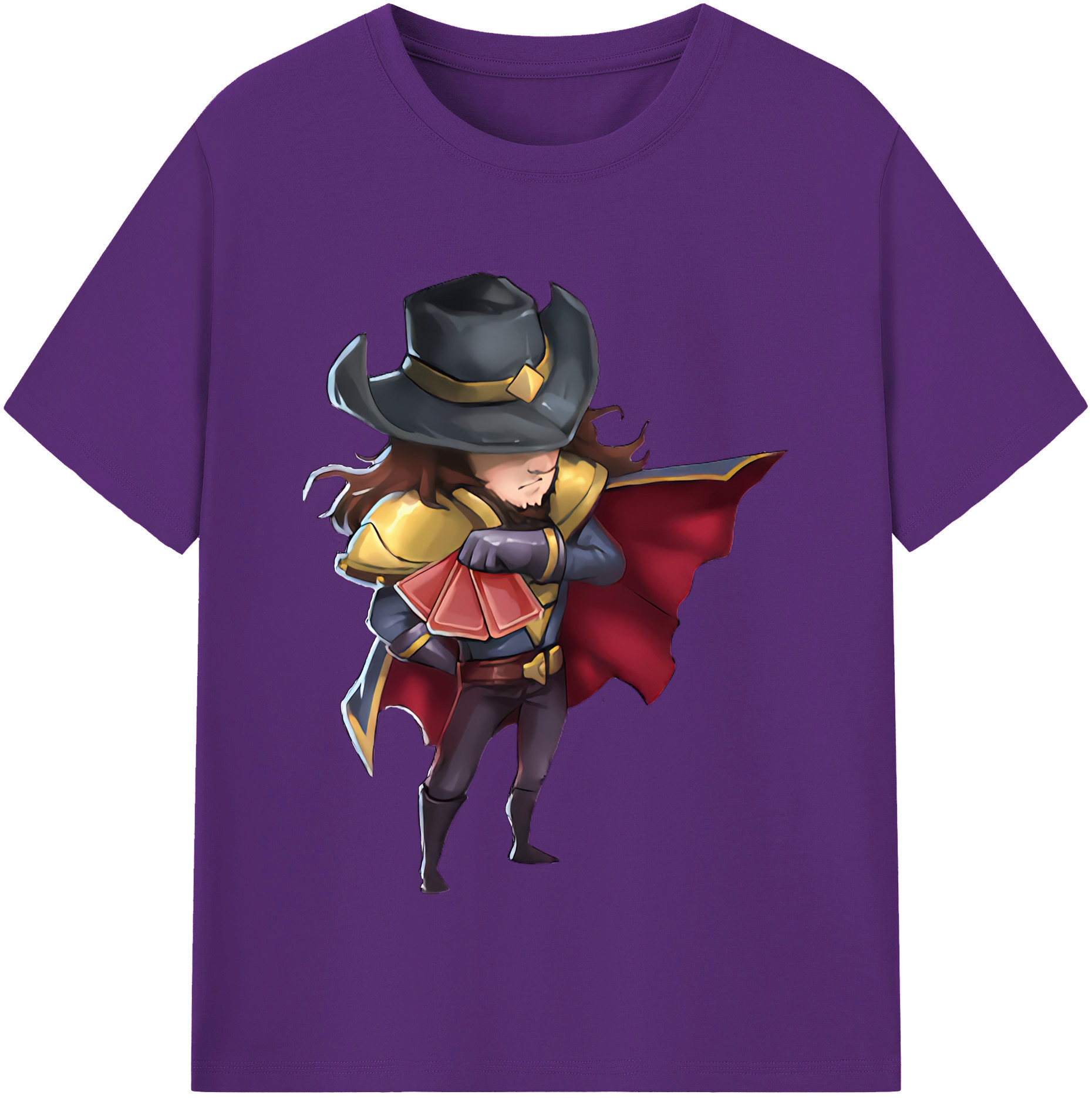 リーグ・オブ・レジェンド League of Legends LOL 綿100％半袖Tシャツ（フロントプリント）