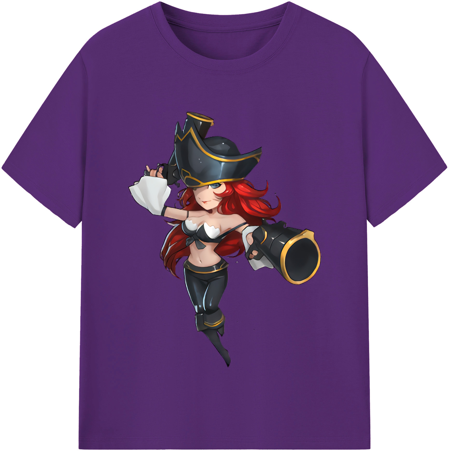 リーグ・オブ・レジェンド League of Legends LOL 綿100％半袖Tシャツ（フロントプリント）