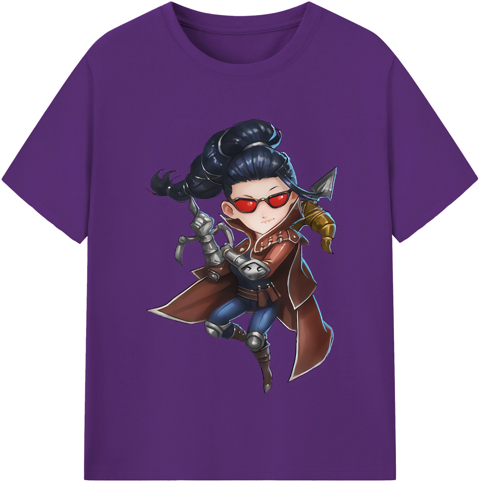 リーグ・オブ・レジェンド League of Legends LOL 綿100％半袖Tシャツ（フロントプリント）