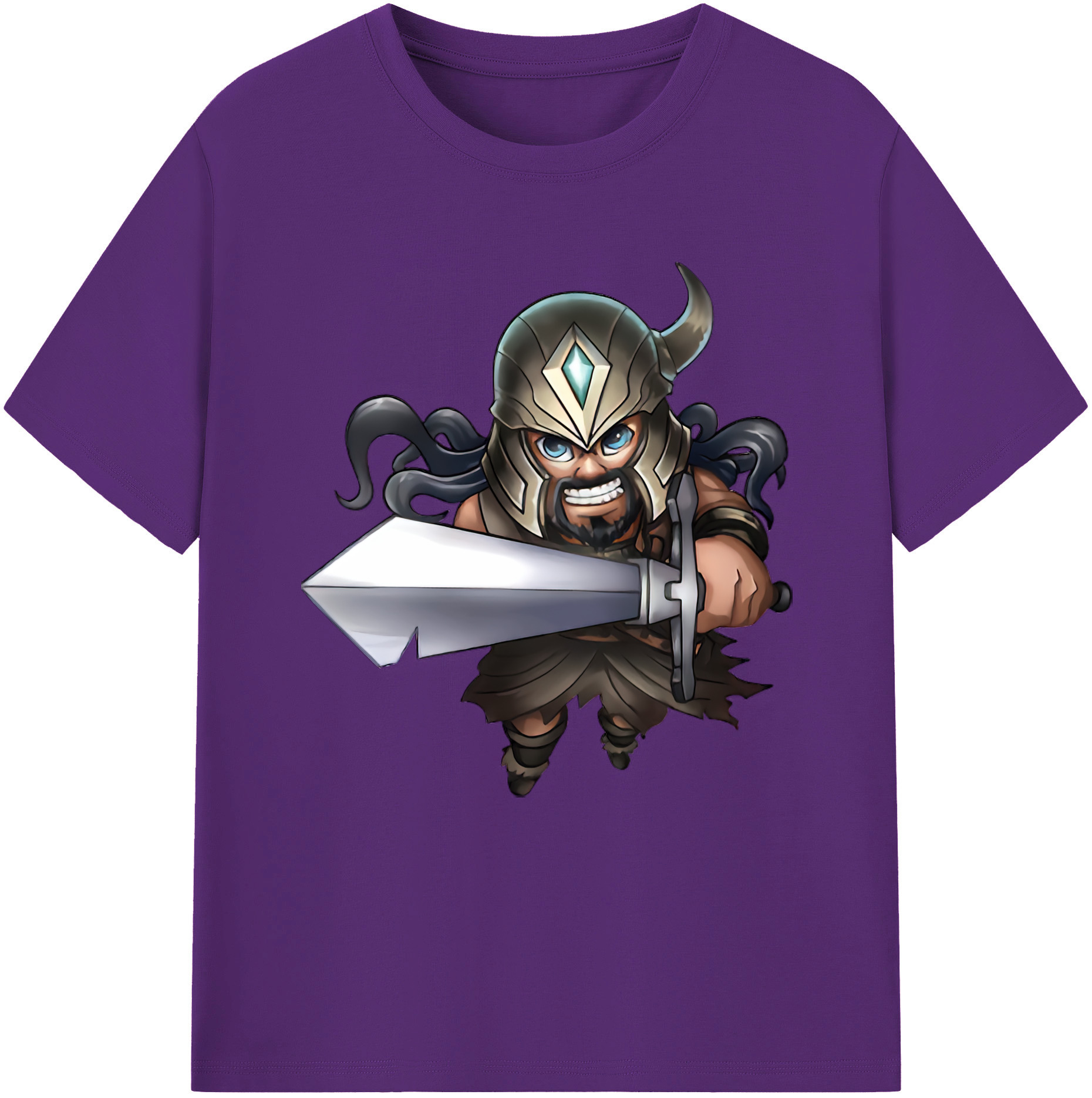 リーグ・オブ・レジェンド League of Legends LOL 綿100％半袖Tシャツ（フロントプリント）