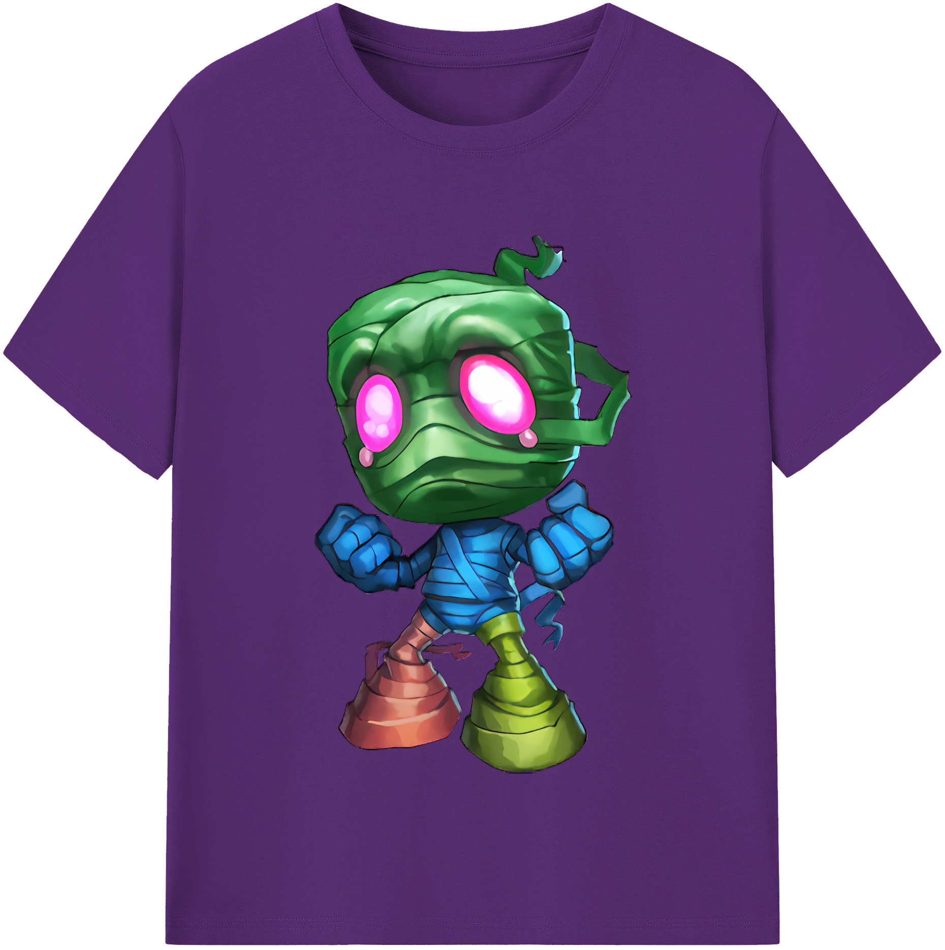 リーグ・オブ・レジェンド League of Legends LOL 綿100％半袖Tシャツ（フロントプリント）