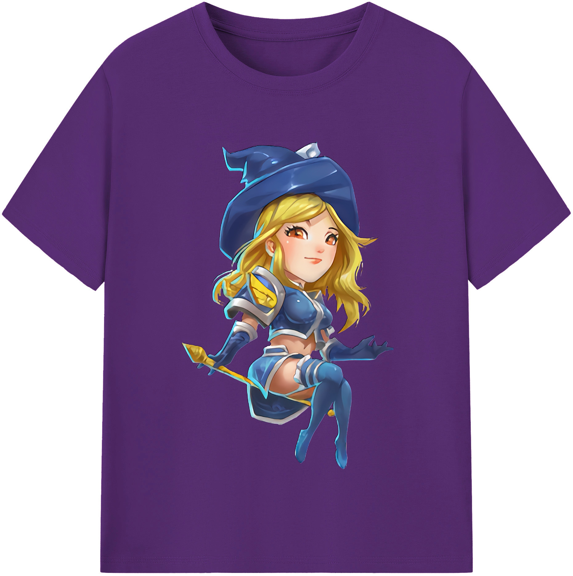 リーグ・オブ・レジェンド League of Legends LOL 綿100％半袖Tシャツ（フロントプリント）
