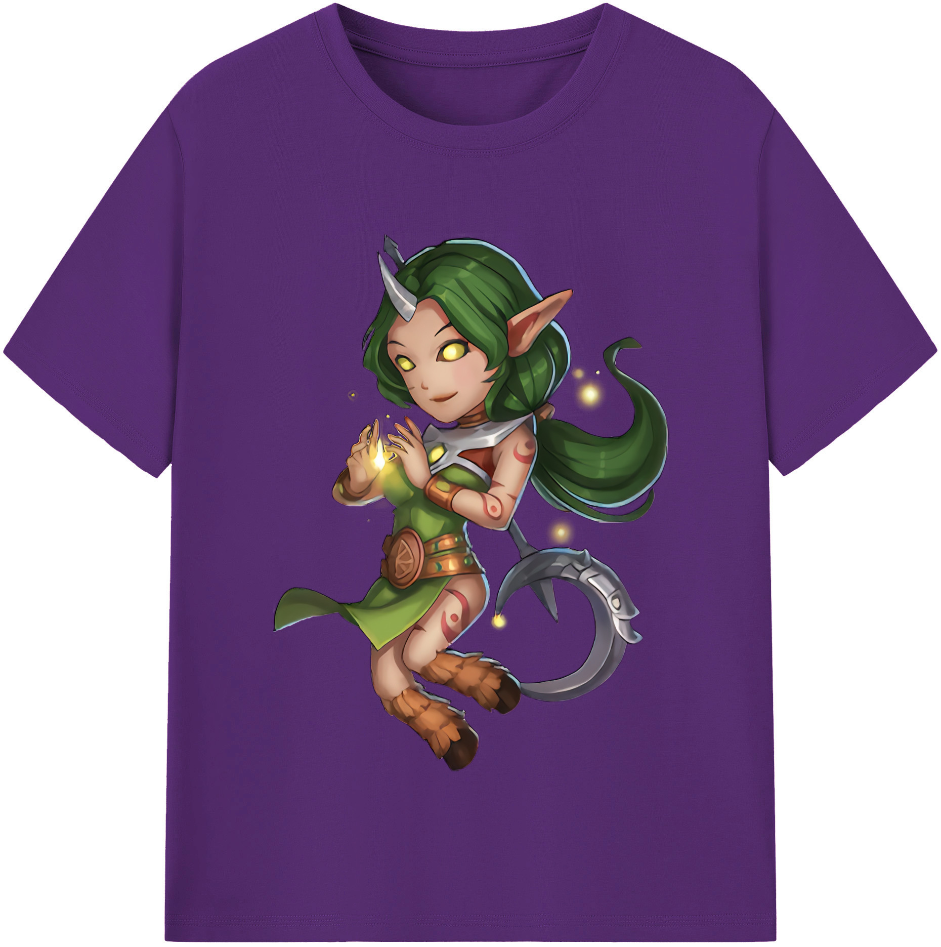 リーグ・オブ・レジェンド League of Legends LOL 綿100％半袖Tシャツ（フロントプリント）