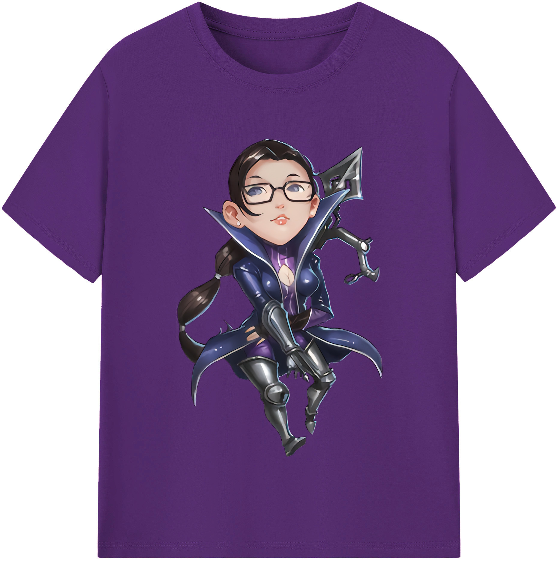 リーグ・オブ・レジェンド League of Legends LOL 綿100％半袖Tシャツ（フロントプリント）