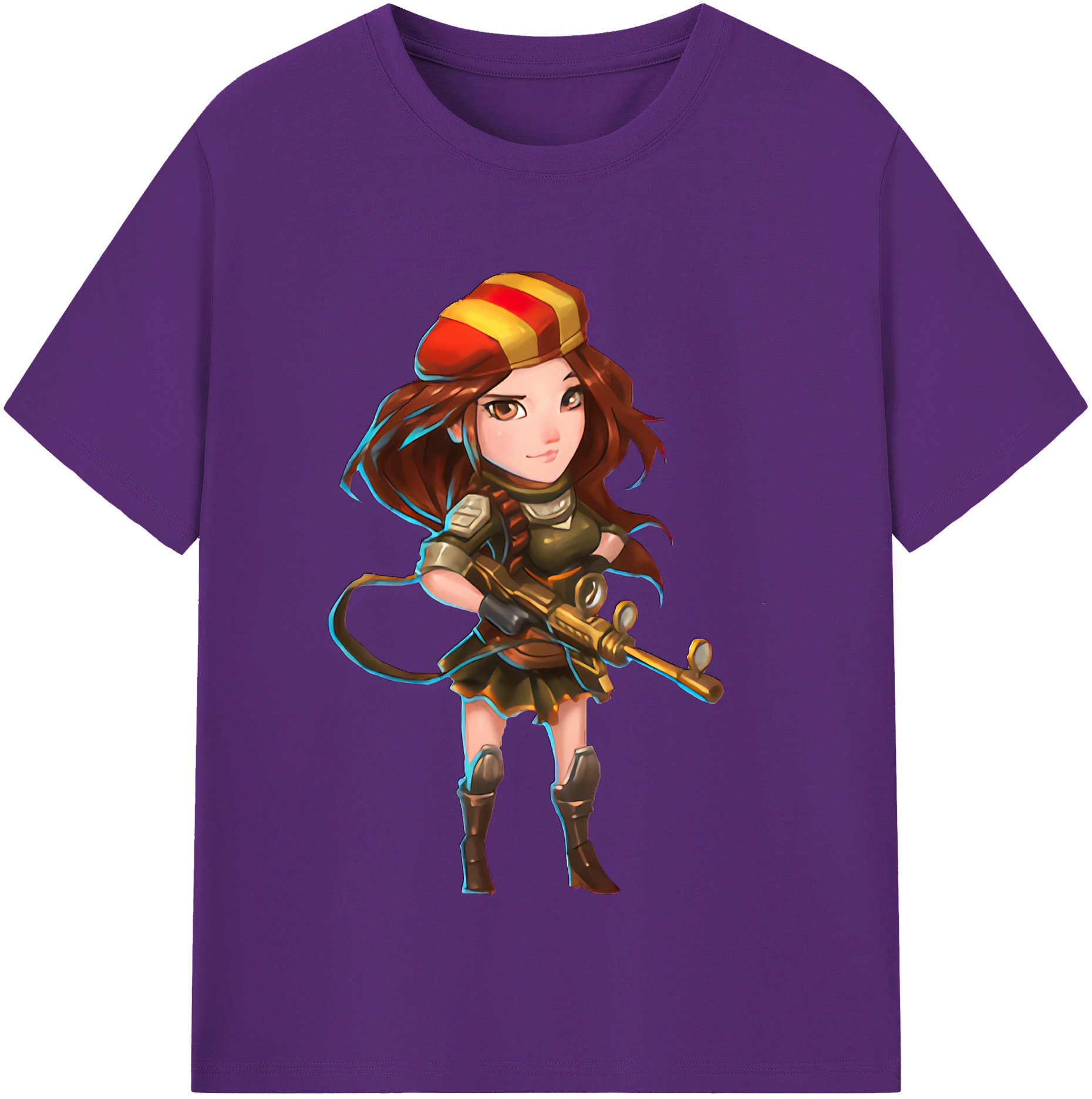 リーグ・オブ・レジェンド League of Legends LOL 綿100％半袖Tシャツ（フロントプリント）