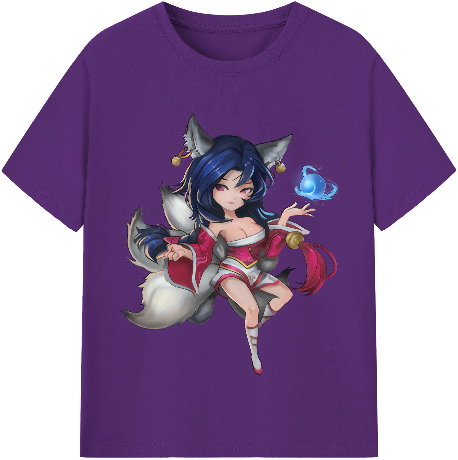 リーグ・オブ・レジェンド League of Legends LOL 綿100％半袖Tシャツ（フロントプリント）