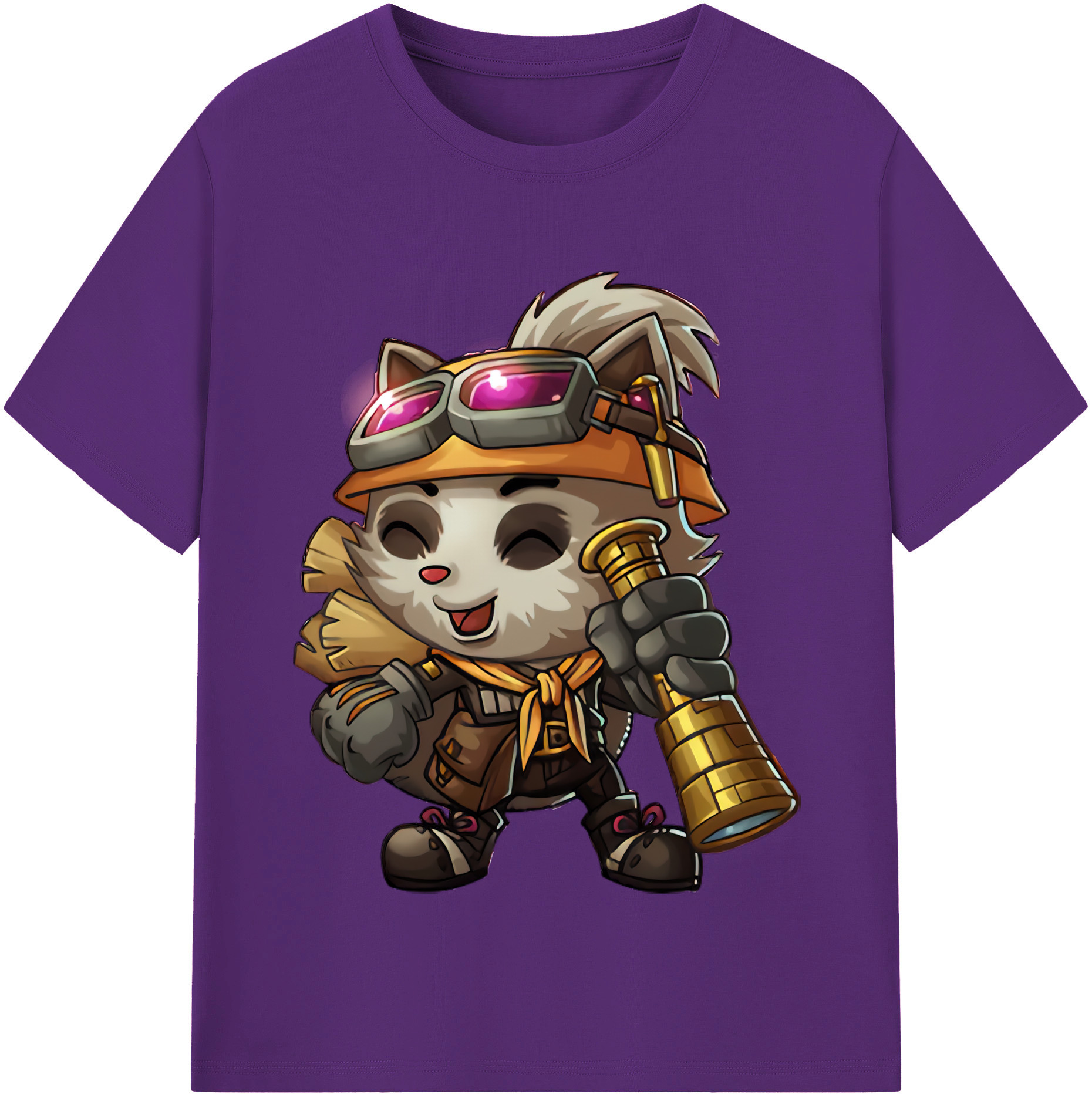 リーグ・オブ・レジェンド League of Legends LOL 綿100％半袖Tシャツ（フロントプリント）