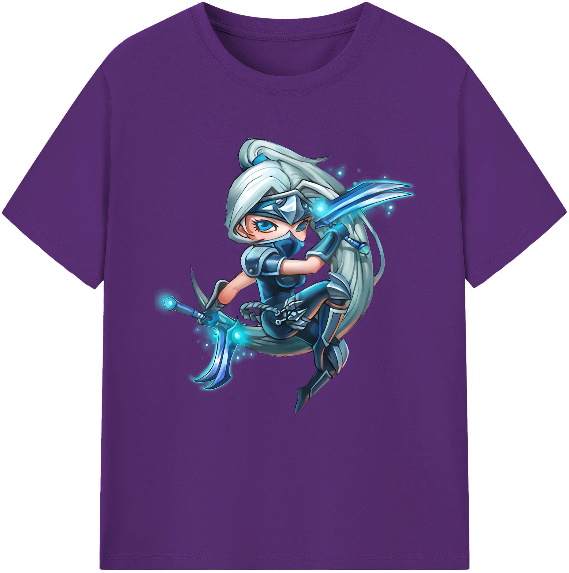 リーグ・オブ・レジェンド League of Legends LOL 綿100％半袖Tシャツ（フロントプリント）