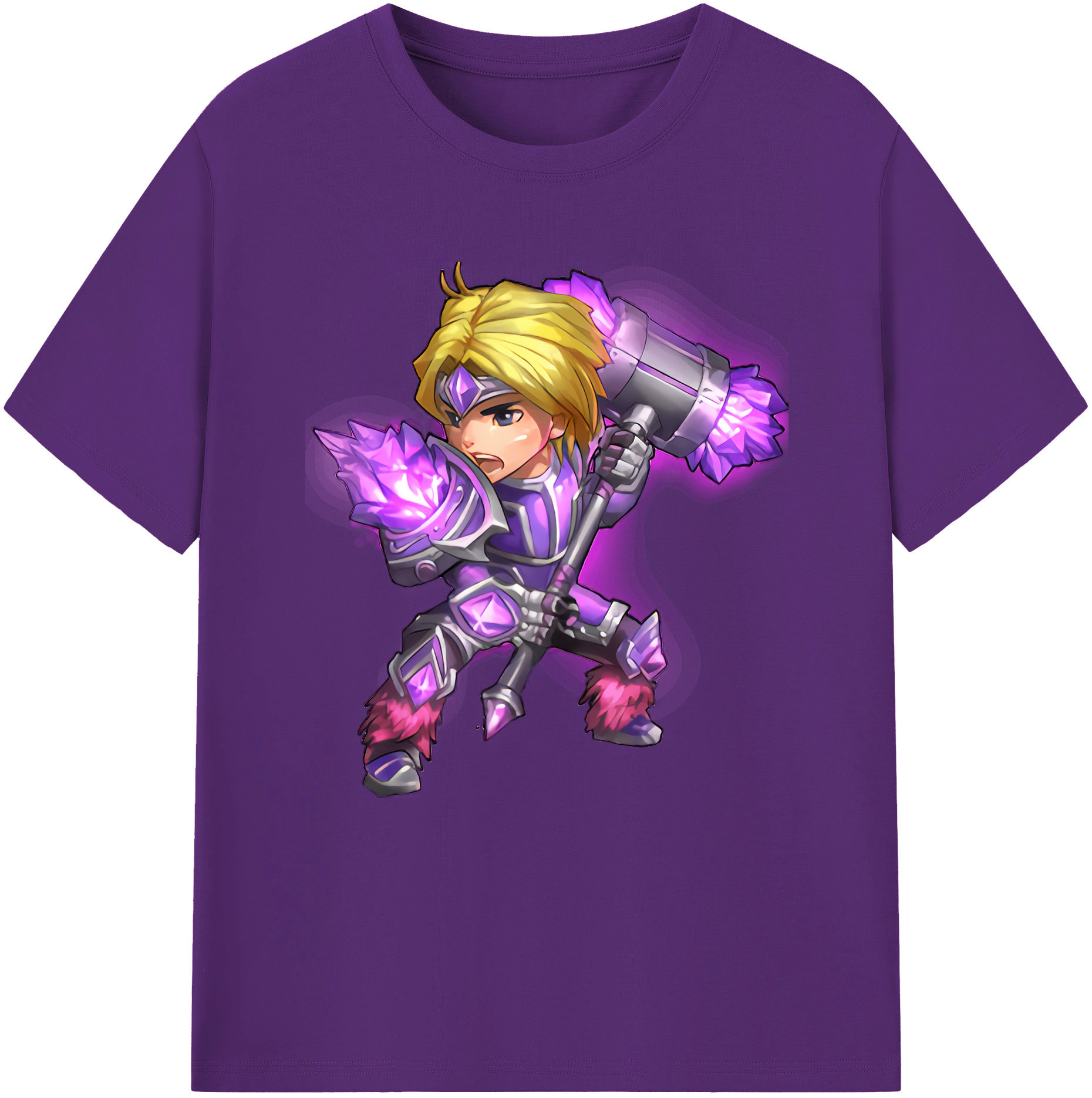 （画像用） リーグ・オブ・レジェンド League of Legends LOL 綿100％半袖Tシャツ（フロントプリント）