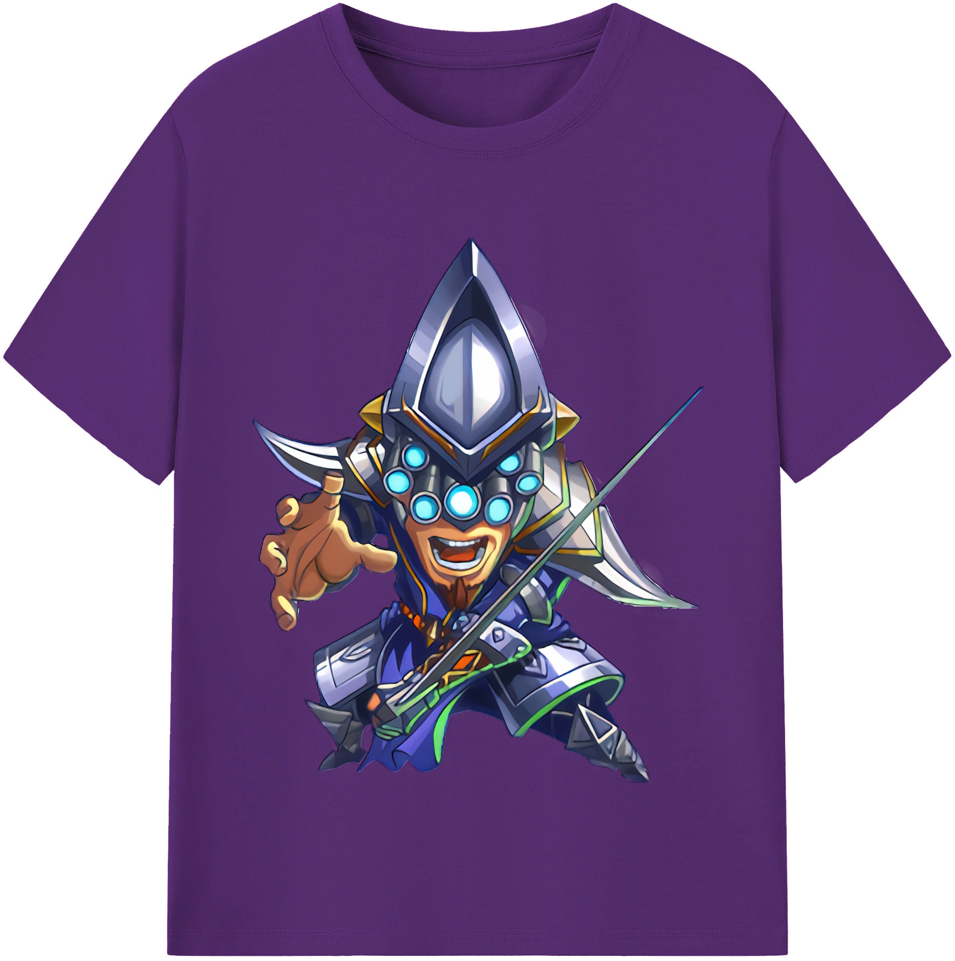 リーグ・オブ・レジェンド League of Legends LOL 綿100％半袖Tシャツ（フロントプリント）
