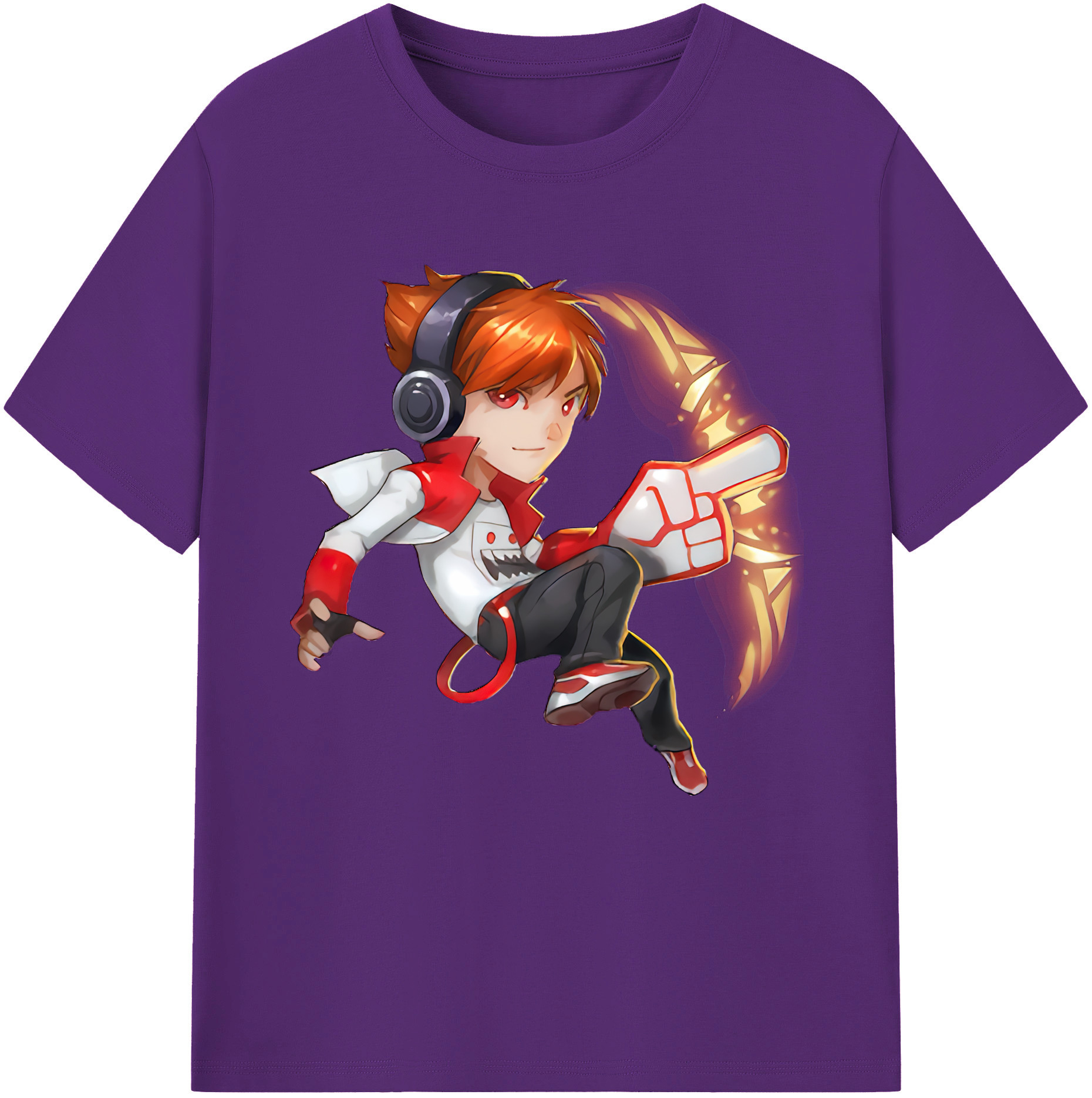 リーグ・オブ・レジェンド League of Legends LOL 綿100％半袖Tシャツ（フロントプリント）