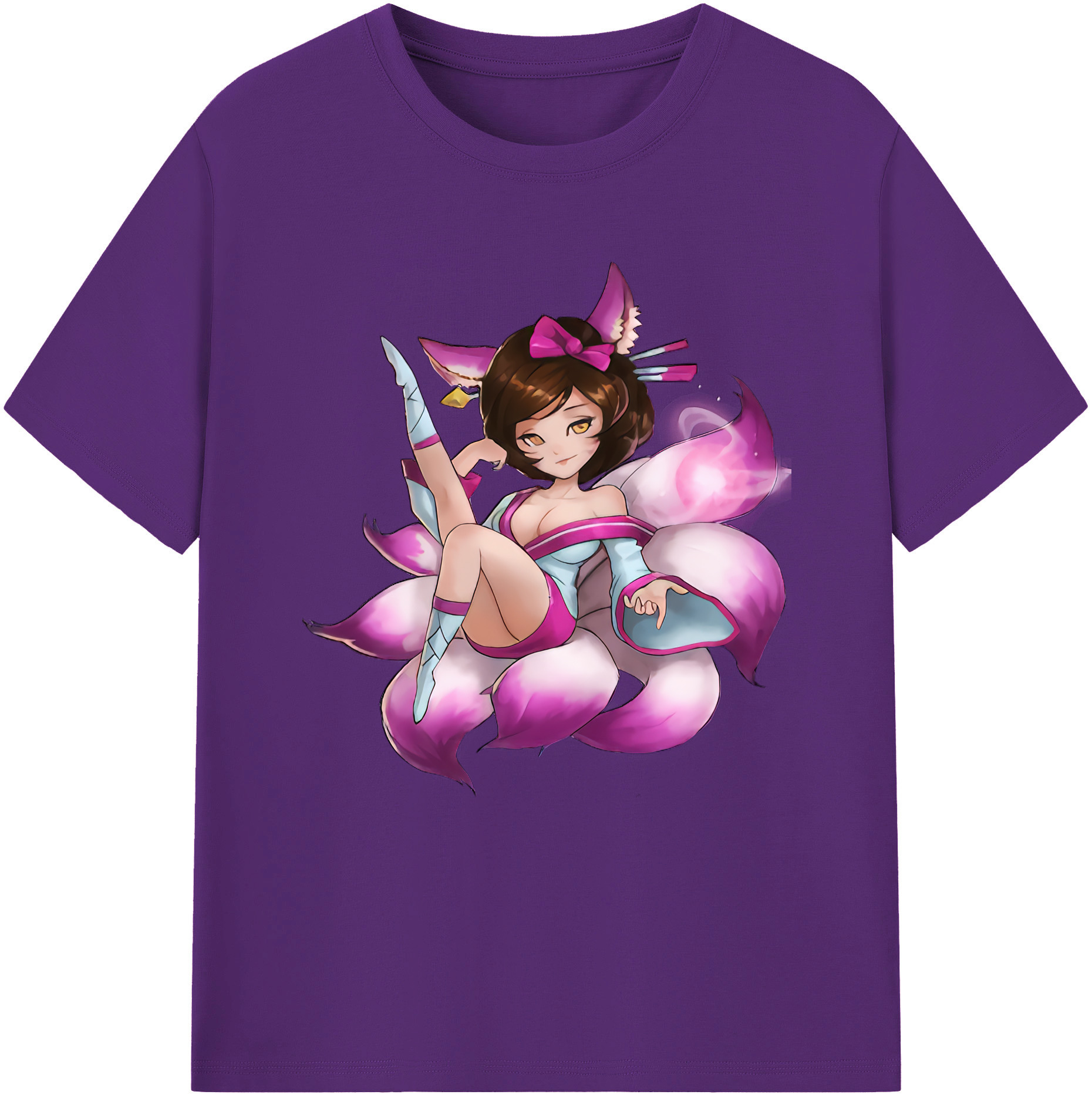 リーグ・オブ・レジェンド League of Legends LOL 綿100％半袖Tシャツ（フロントプリント）
