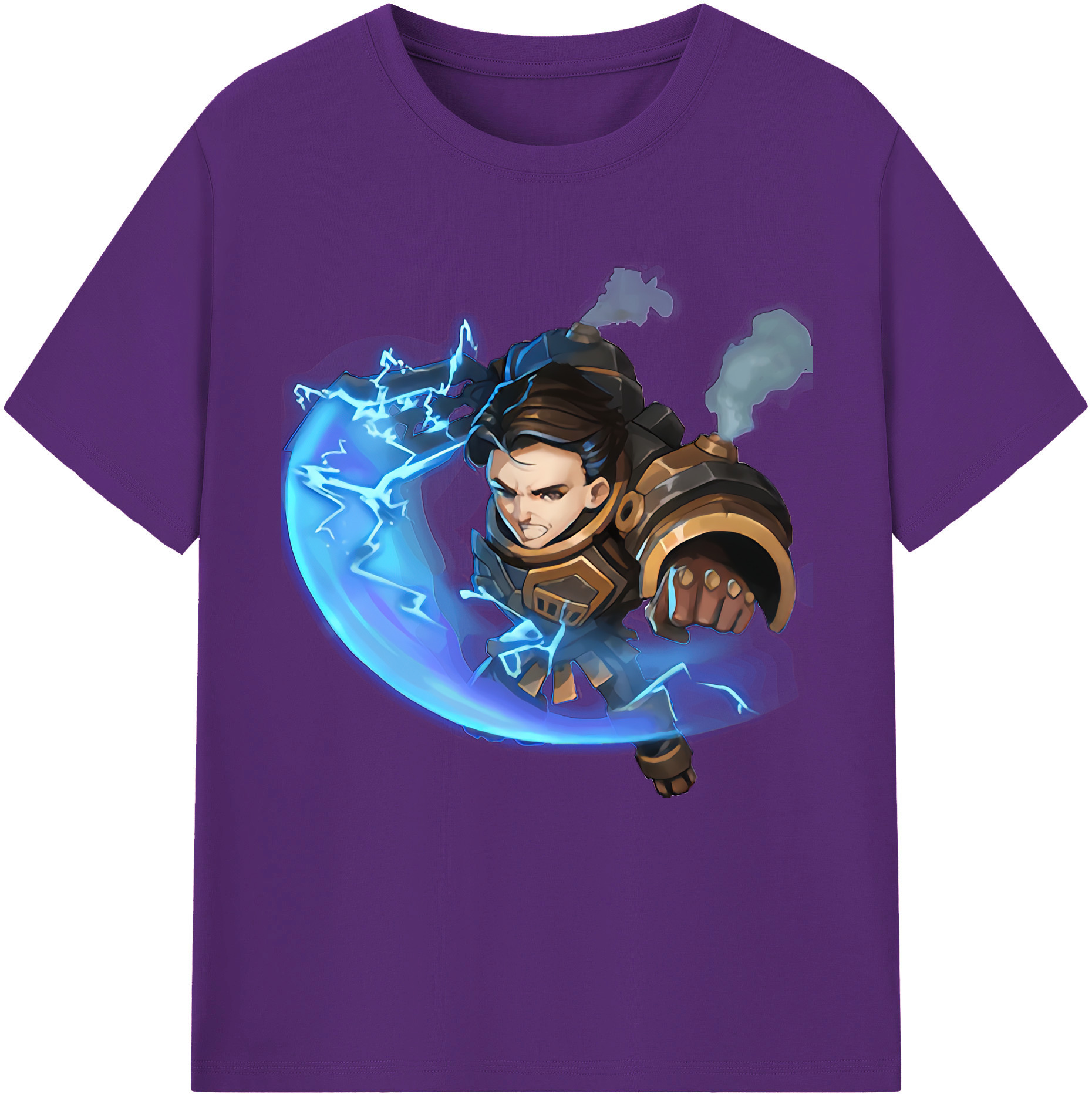 リーグ・オブ・レジェンド League of Legends LOL 綿100％半袖Tシャツ（フロントプリント）
