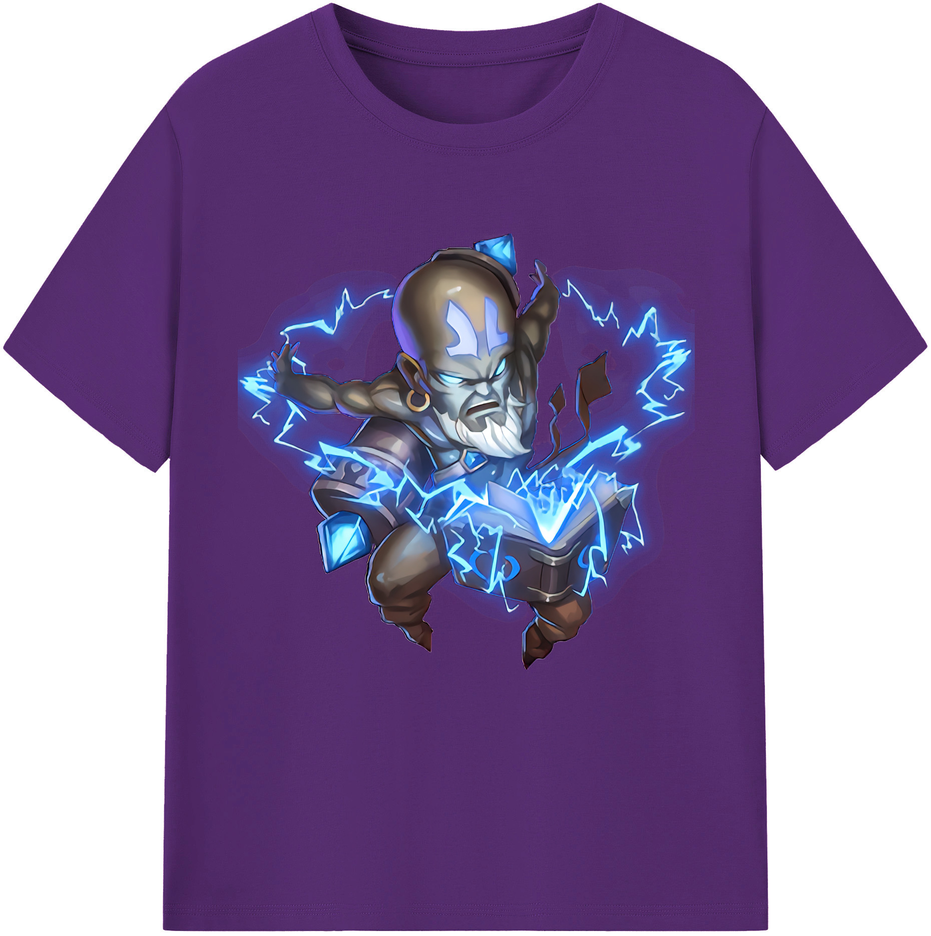 リーグ・オブ・レジェンド League of Legends LOL 綿100％半袖Tシャツ（フロントプリント）