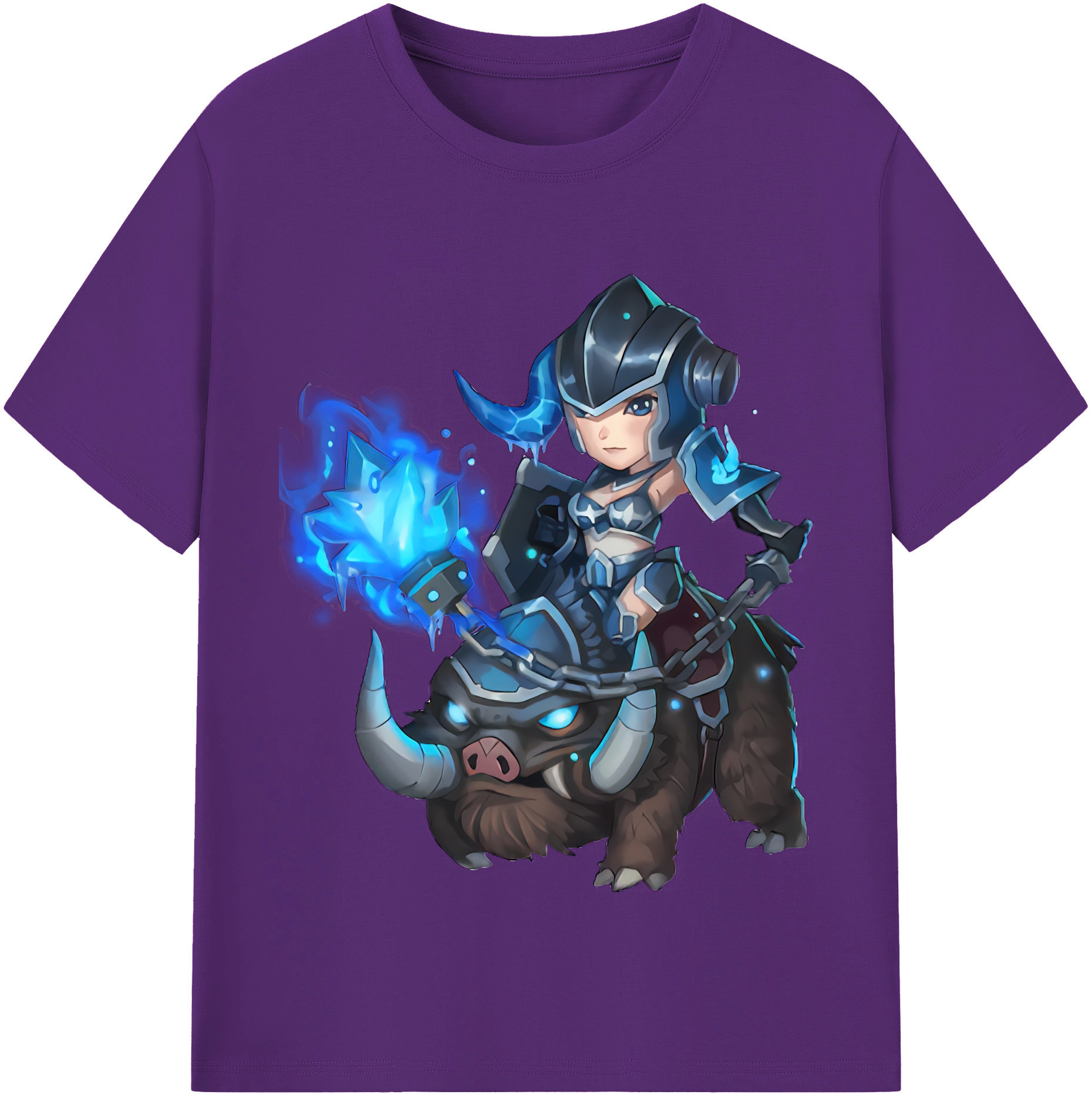 リーグ・オブ・レジェンド League of Legends LOL 綿100％半袖Tシャツ（フロントプリント）