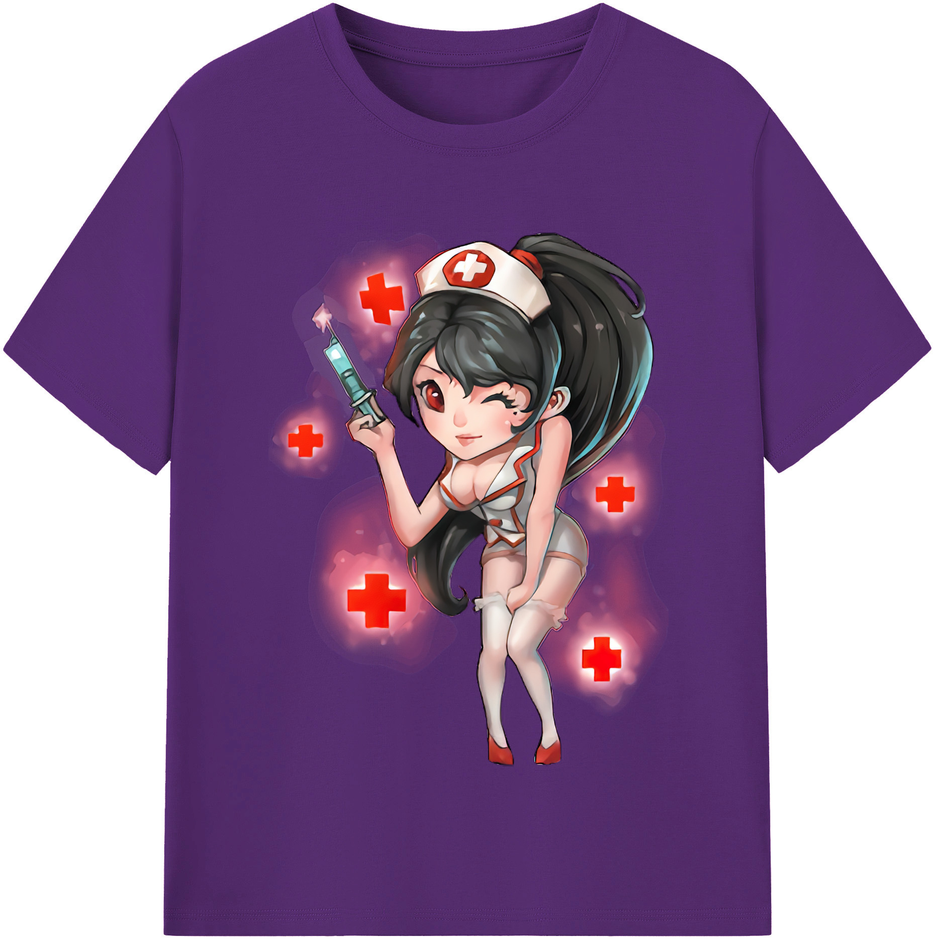 リーグ・オブ・レジェンド League of Legends LOL 綿100％半袖Tシャツ（フロントプリント）