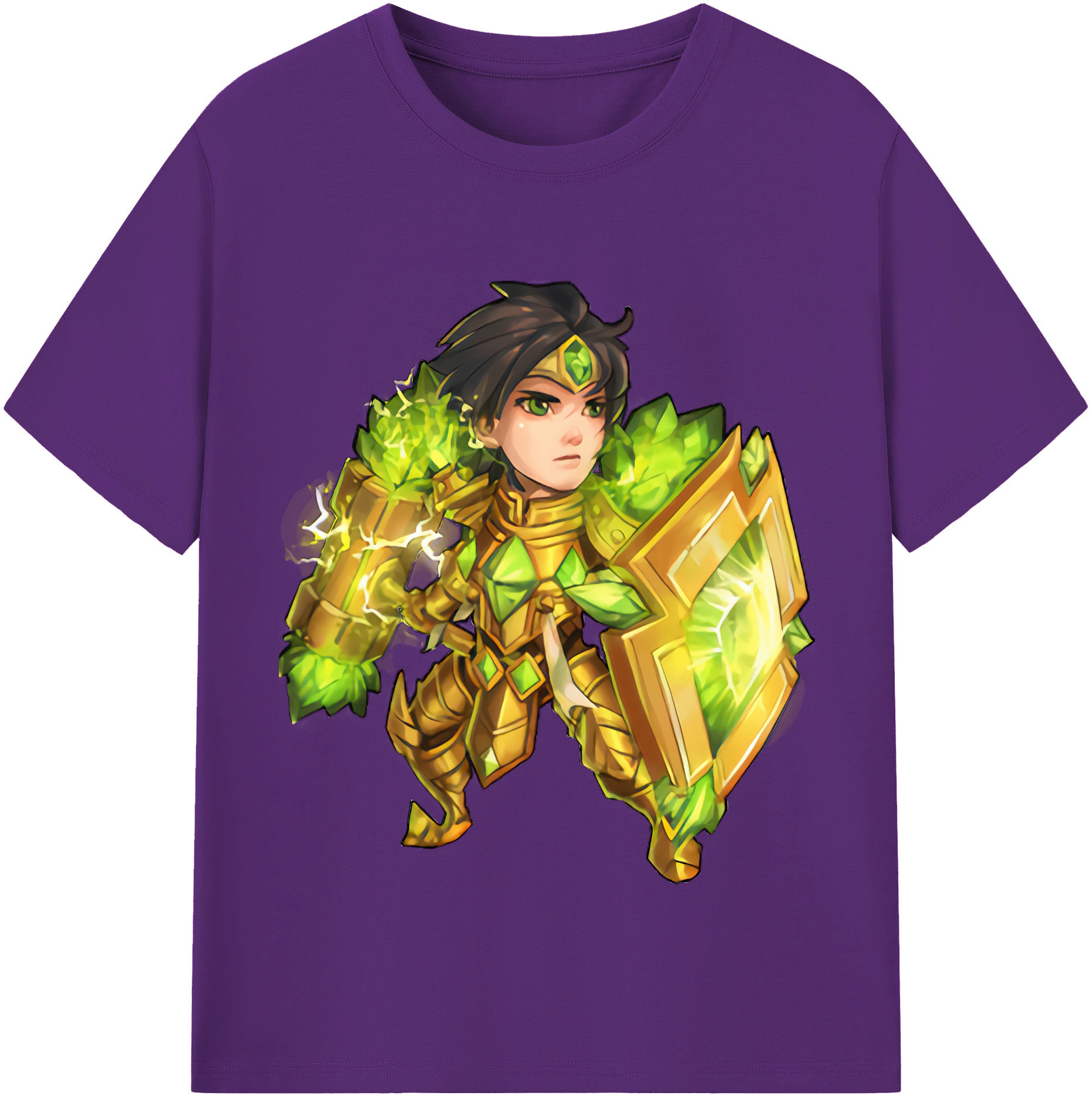 リーグ・オブ・レジェンド League of Legends LOL 綿100％半袖Tシャツ（フロントプリント）