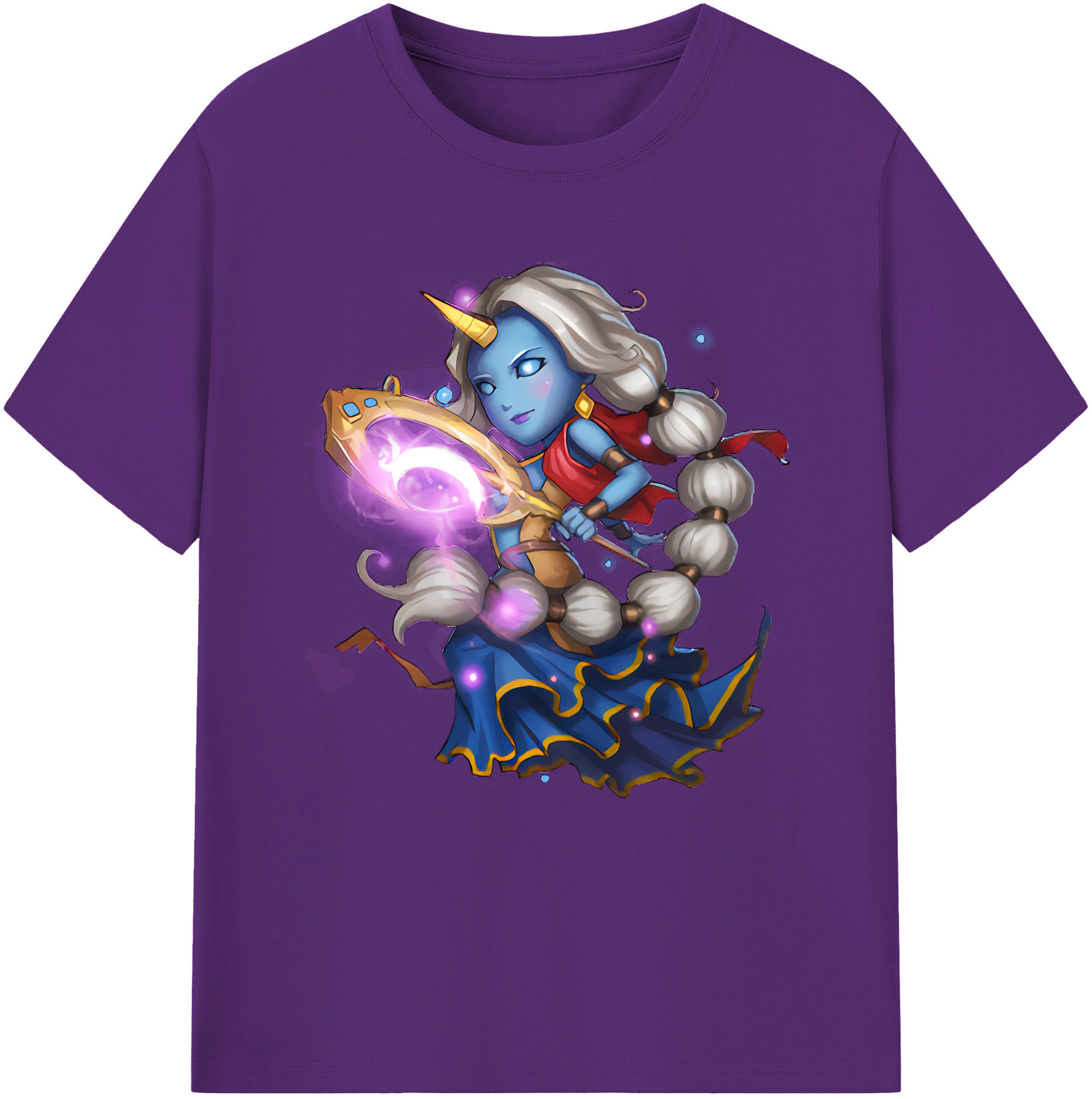 リーグ・オブ・レジェンド League of Legends LOL 綿100％半袖Tシャツ（フロントプリント）