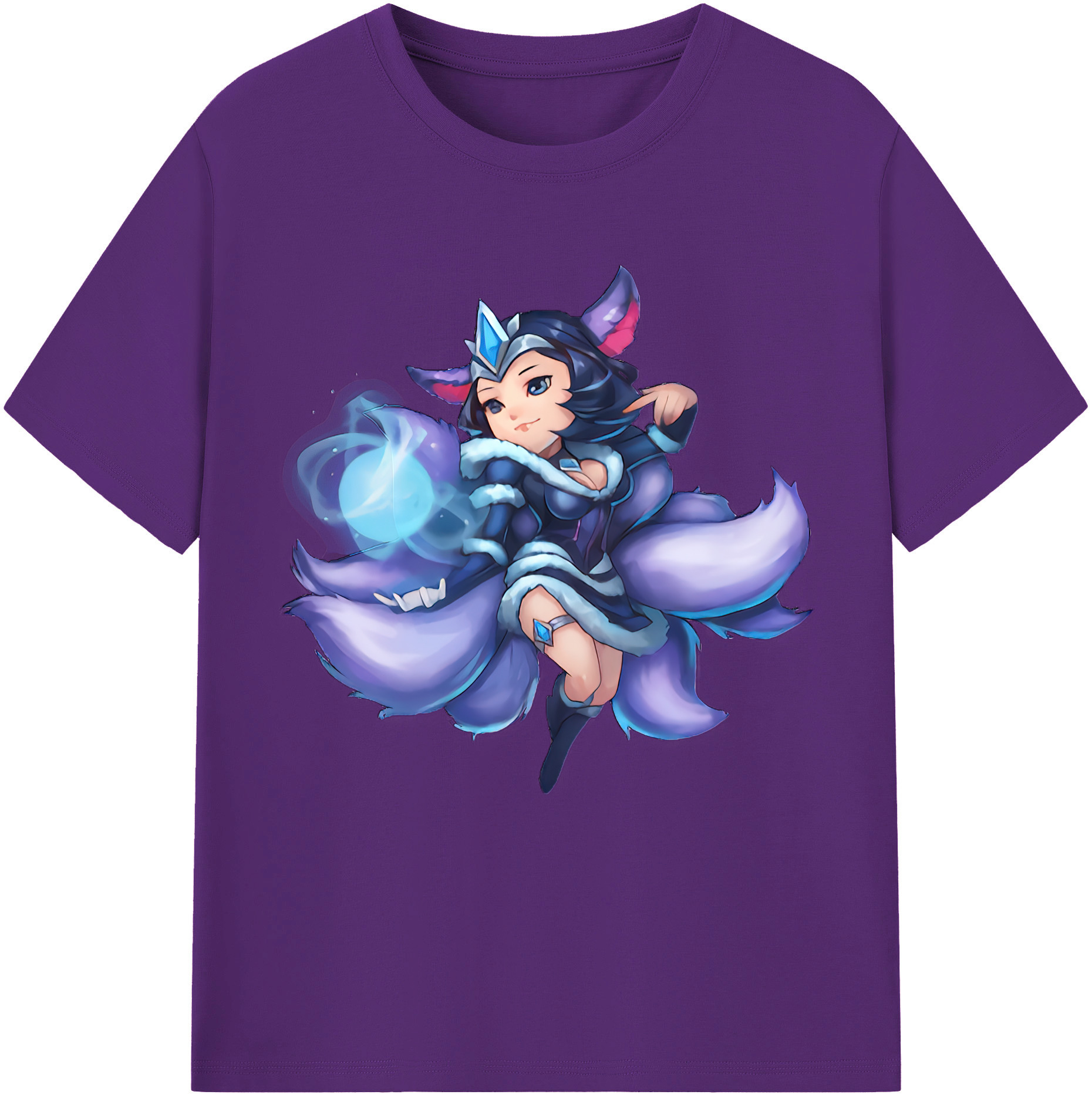 リーグ・オブ・レジェンド League of Legends LOL 綿100％半袖Tシャツ（フロントプリント）