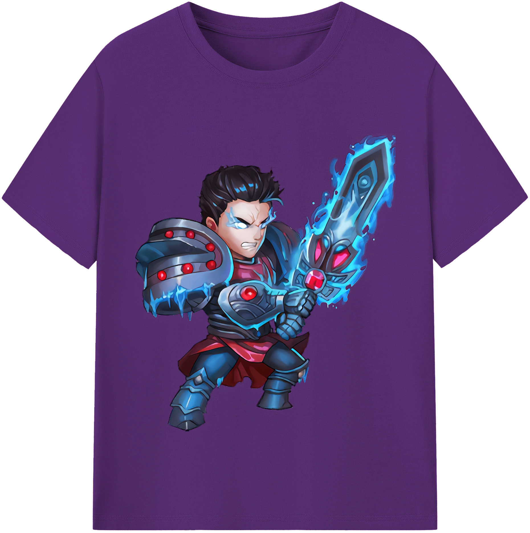 リーグ・オブ・レジェンド League of Legends LOL 綿100％半袖Tシャツ（フロントプリント）