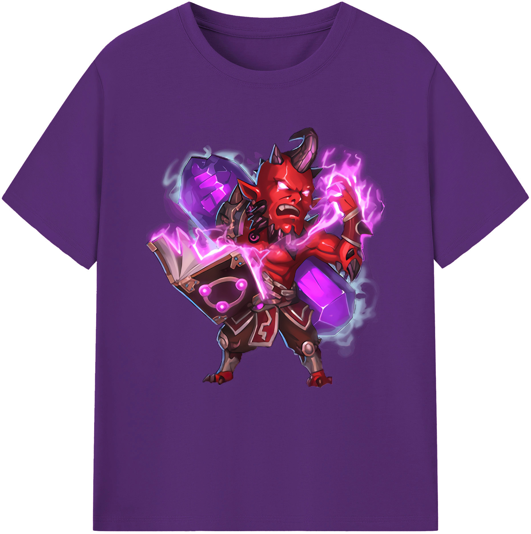 リーグ・オブ・レジェンド League of Legends LOL 綿100％半袖Tシャツ（フロントプリント）