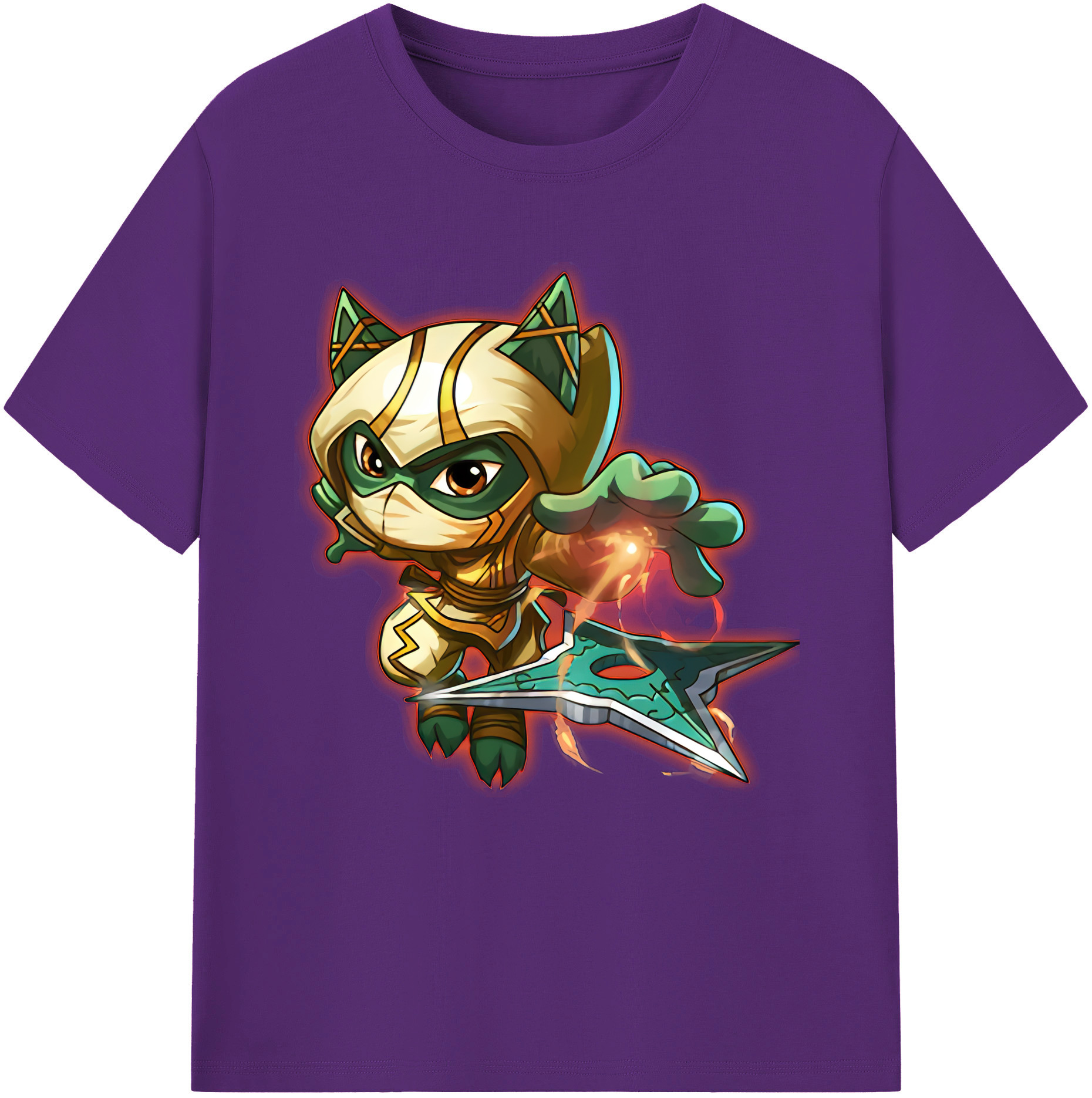 リーグ・オブ・レジェンド League of Legends LOL 綿100％半袖Tシャツ（フロントプリント）