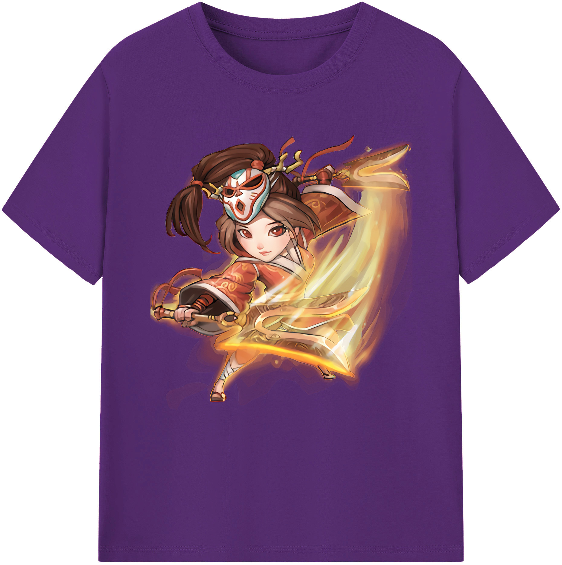 リーグ・オブ・レジェンド League of Legends LOL 綿100％半袖Tシャツ（フロントプリント）