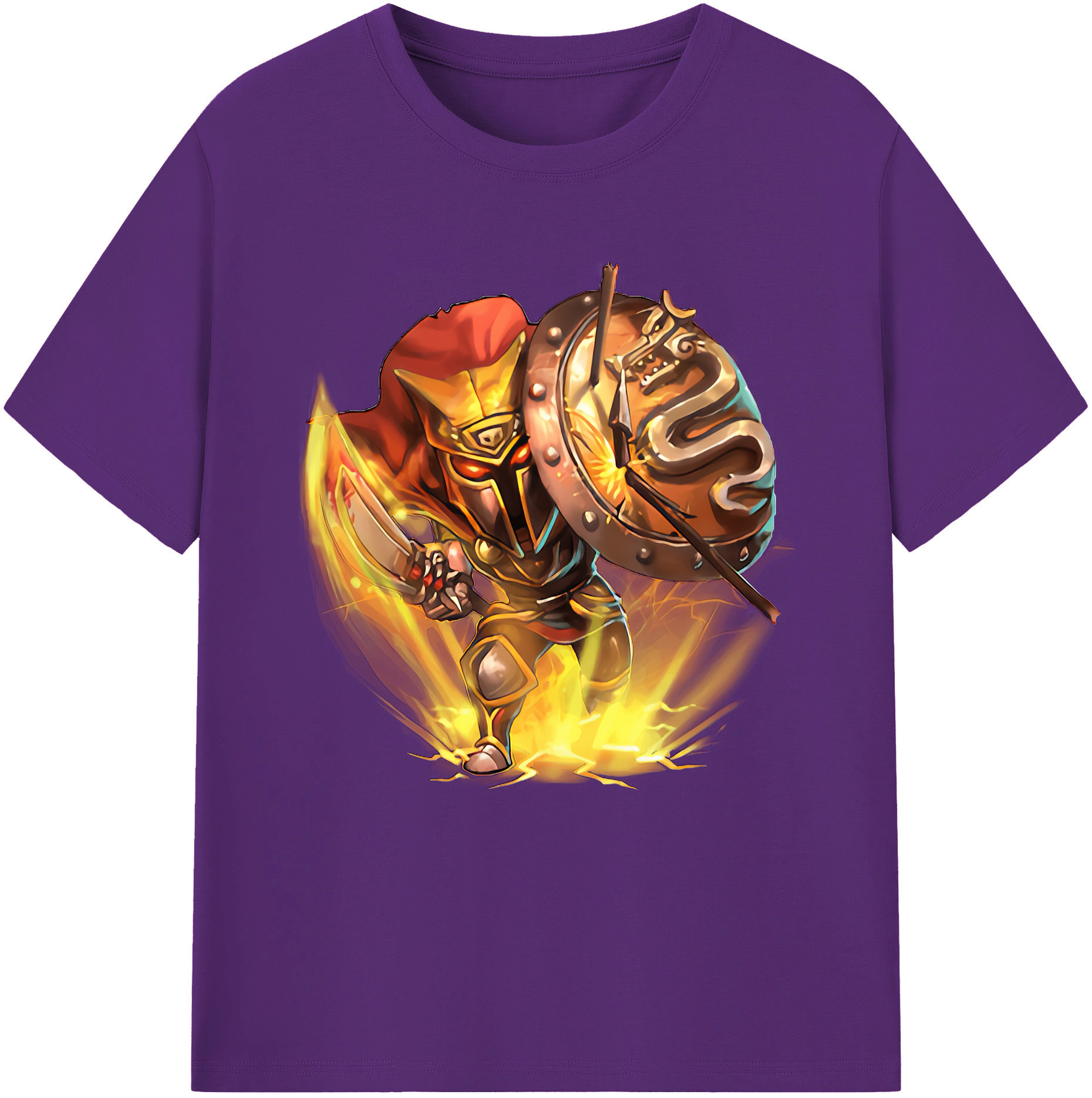 リーグ・オブ・レジェンド League of Legends LOL 綿100％半袖Tシャツ（フロントプリント）
