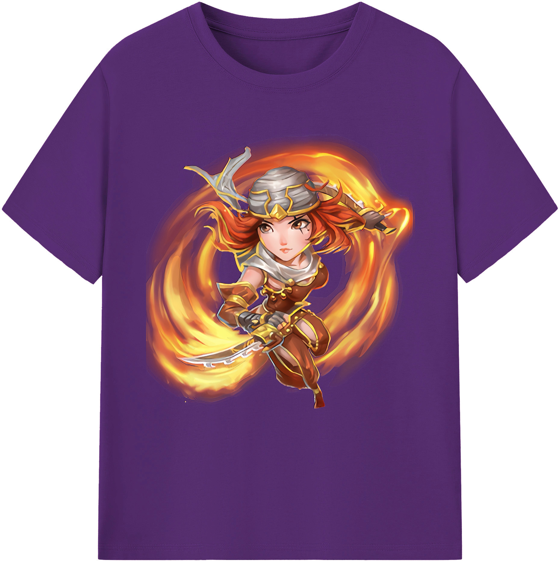 リーグ・オブ・レジェンド League of Legends LOL 綿100％半袖Tシャツ（フロントプリント）