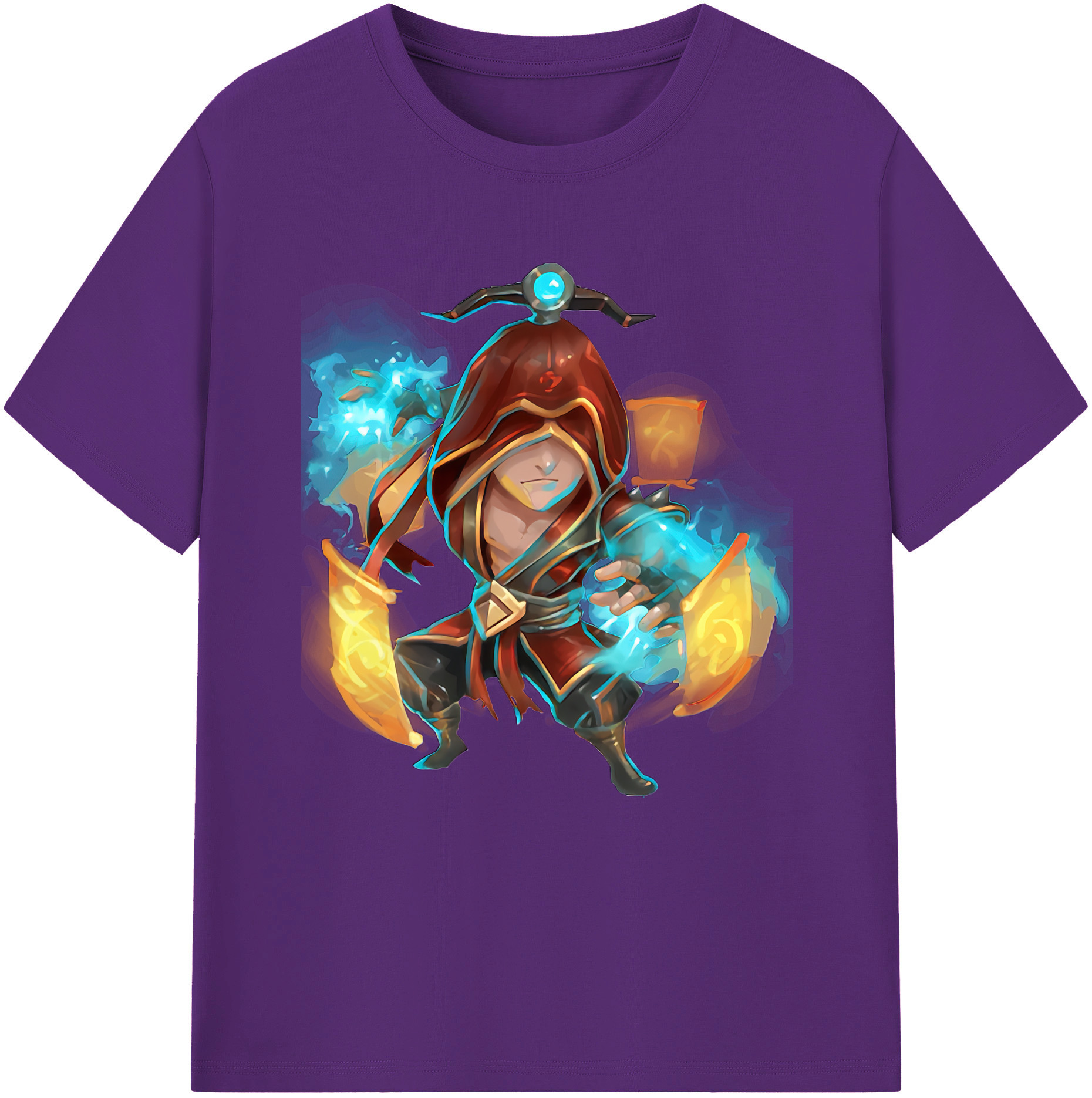 リーグ・オブ・レジェンド League of Legends LOL 綿100％半袖Tシャツ（フロントプリント）