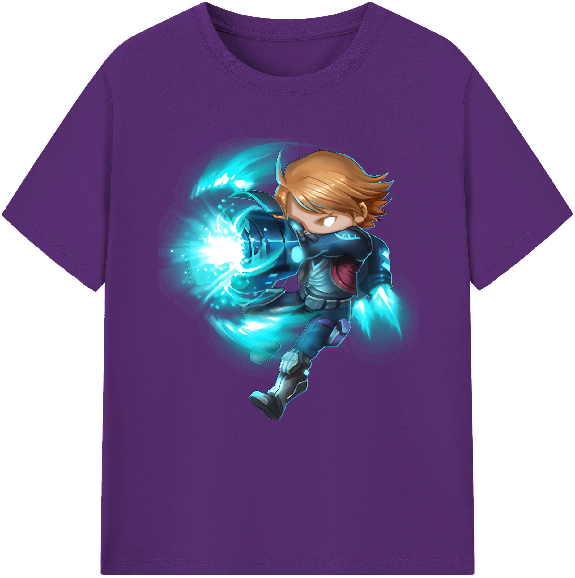 リーグ・オブ・レジェンド League of Legends LOL 綿100％半袖Tシャツ（フロントプリント）