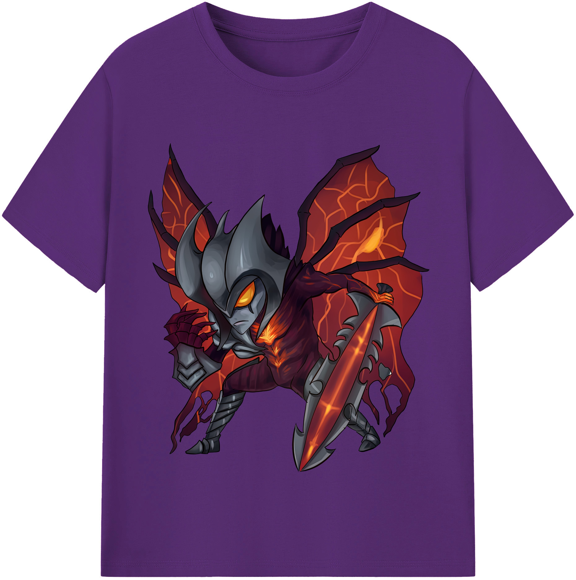 リーグ・オブ・レジェンド League of Legends LOL 綿100％半袖Tシャツ（フロントプリント）