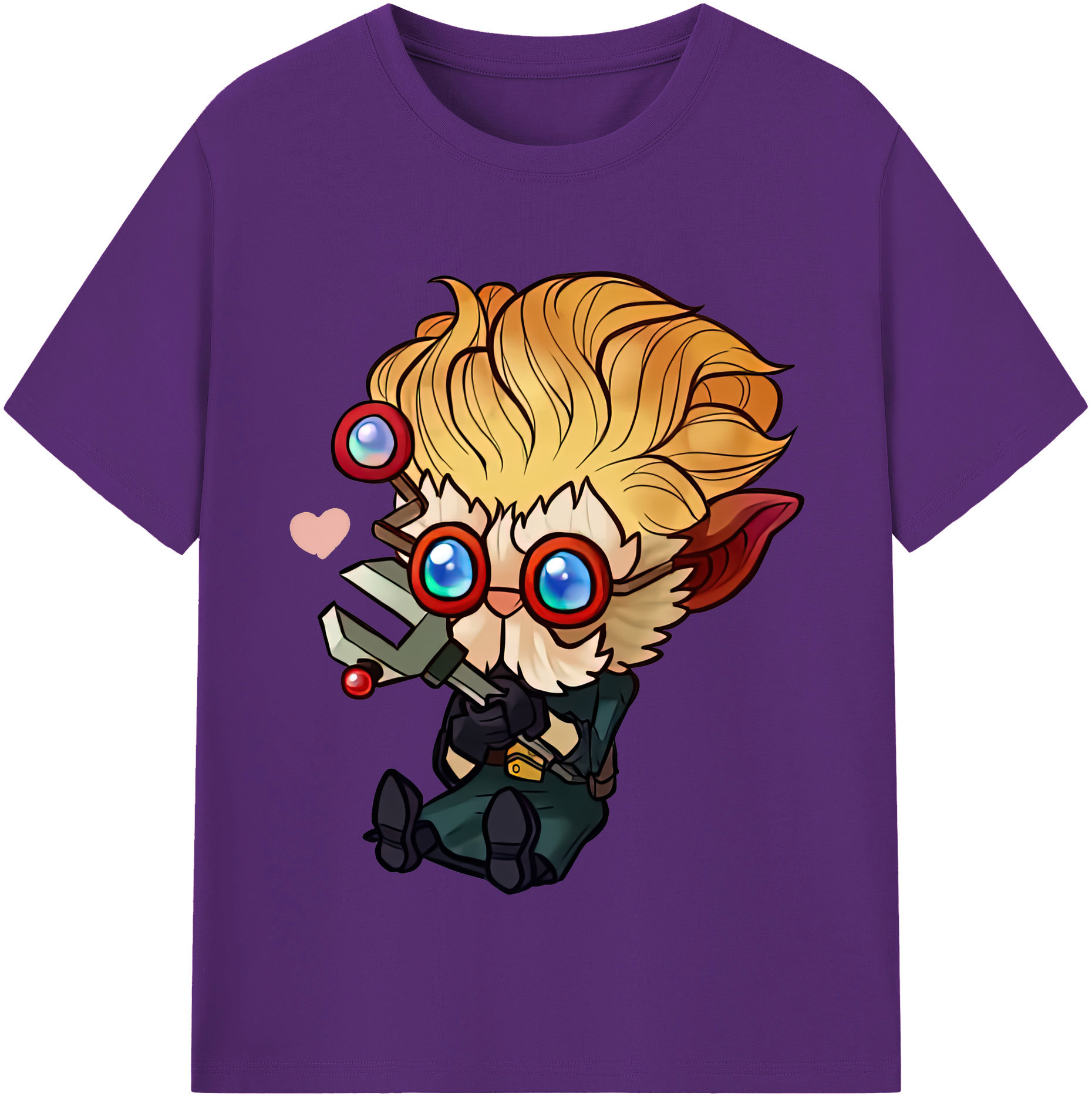 リーグ・オブ・レジェンド League of Legends LOL 綿100％半袖Tシャツ（フロントプリント）