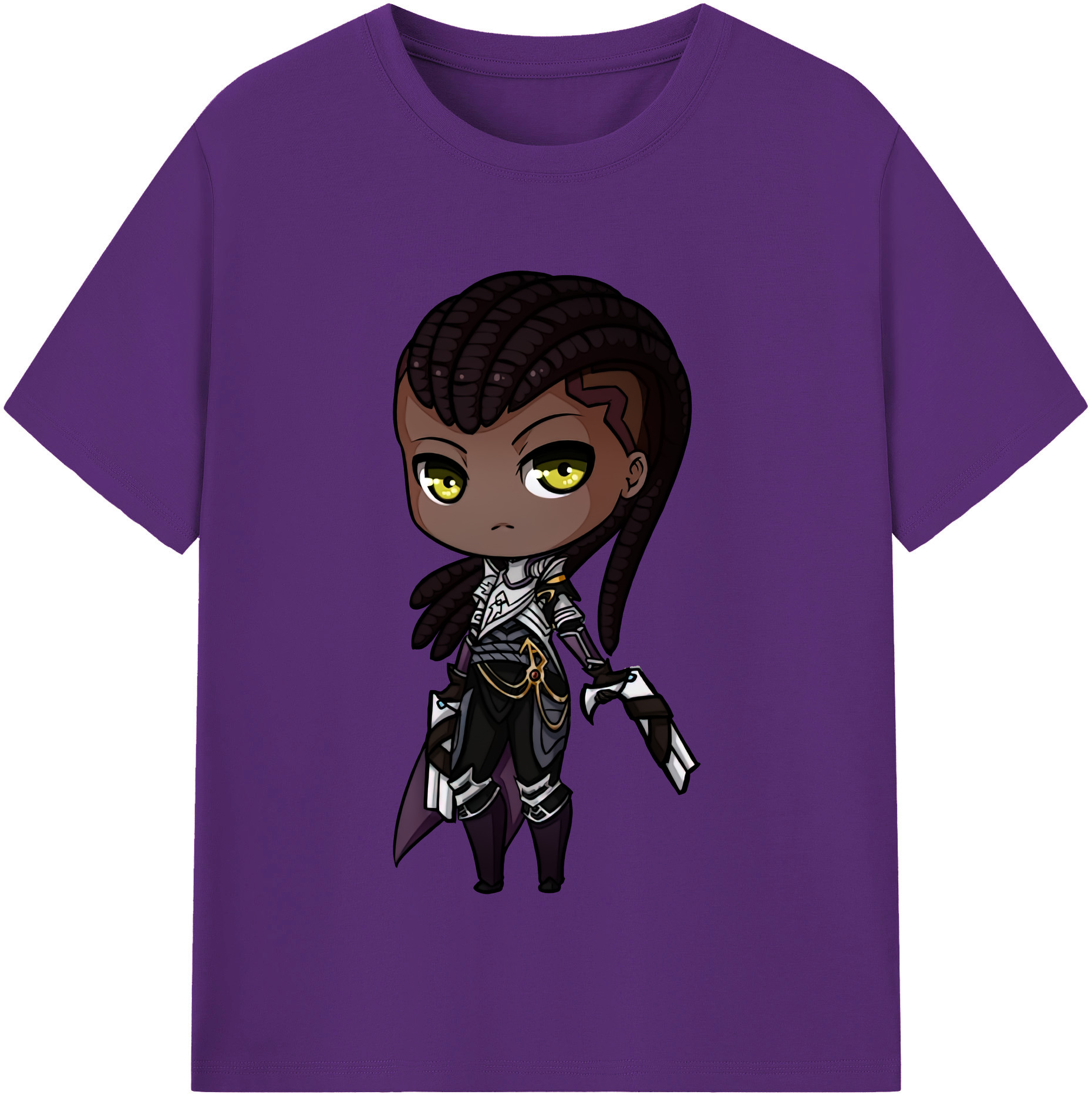 リーグ・オブ・レジェンド League of Legends LOL 綿100％半袖Tシャツ（フロントプリント）
