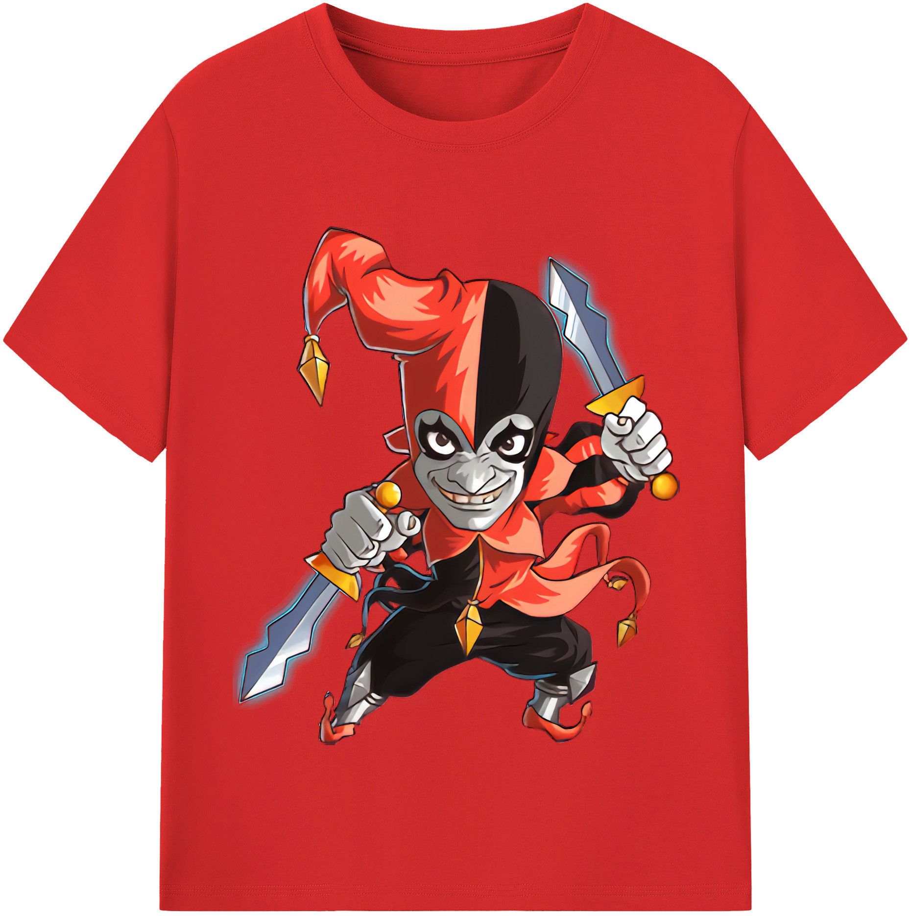 リーグ・オブ・レジェンド League of Legends LOL 綿100％半袖Tシャツ（フロントプリント）