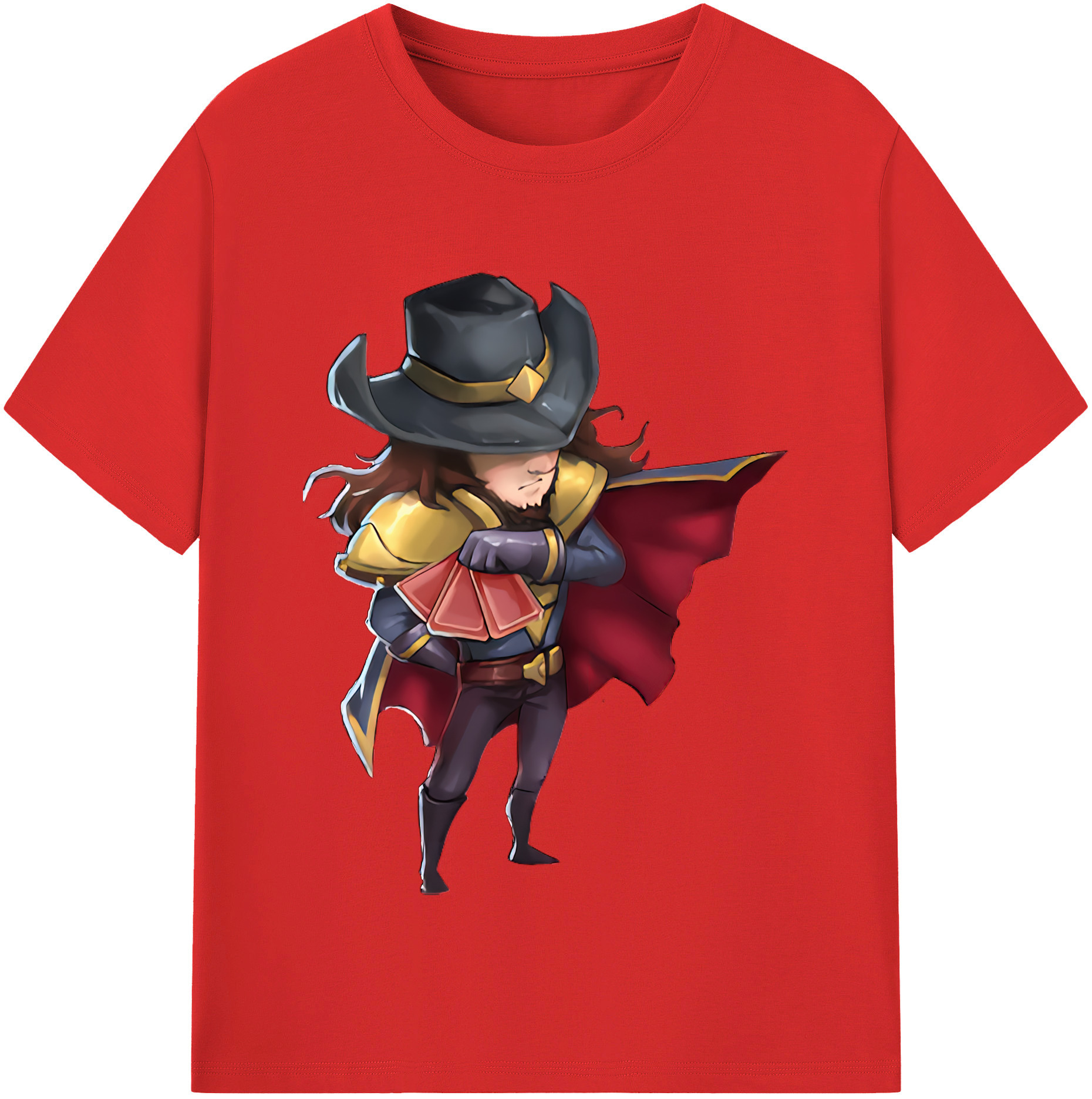 リーグ・オブ・レジェンド League of Legends LOL 綿100％半袖Tシャツ（フロントプリント）