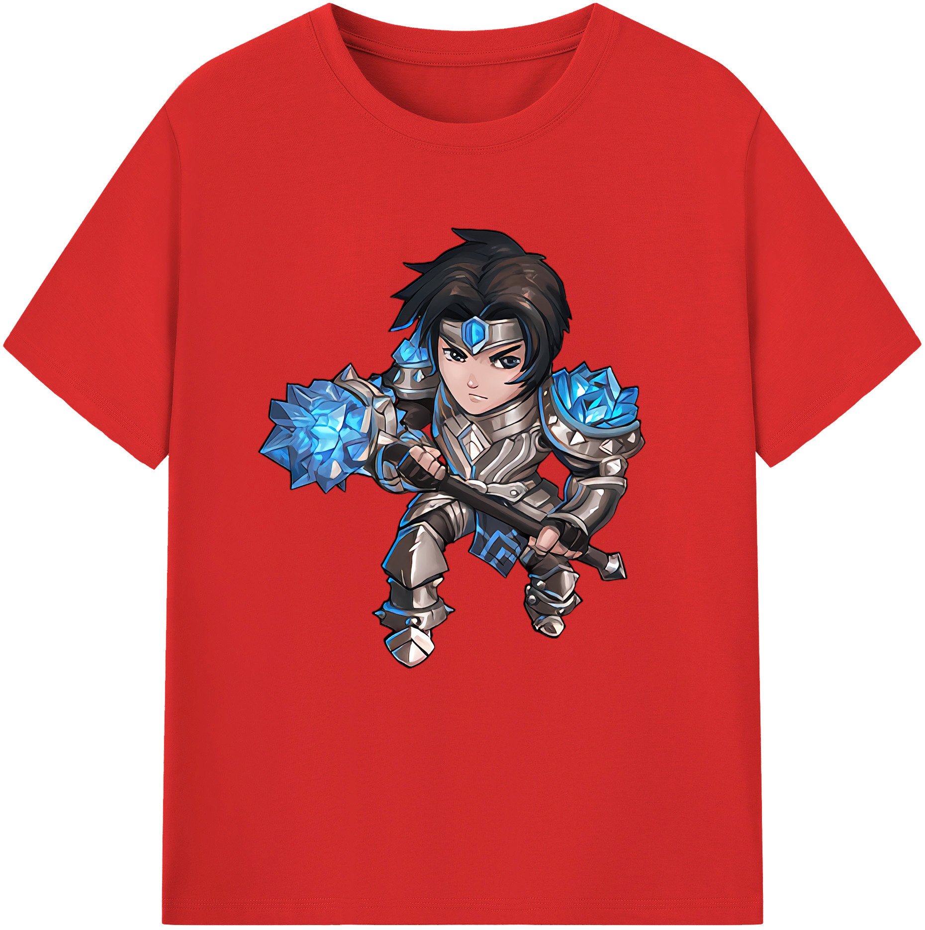 リーグ・オブ・レジェンド League of Legends LOL 綿100％半袖Tシャツ（フロントプリント）
