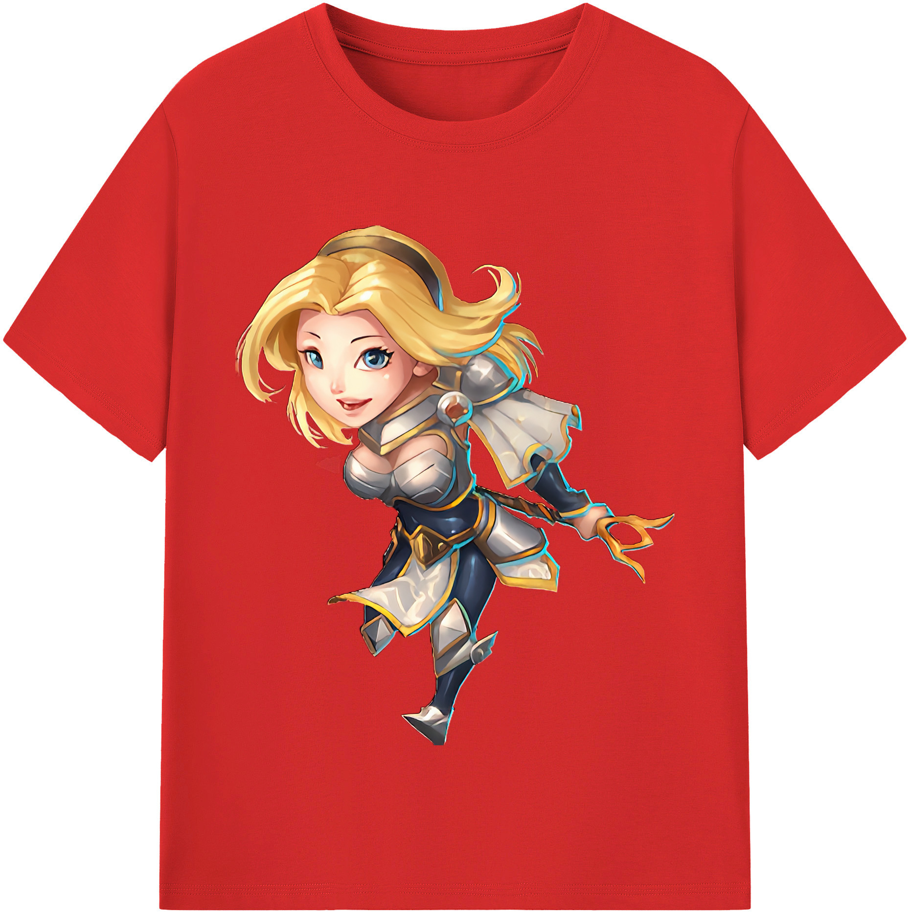 リーグ・オブ・レジェンド League of Legends LOL 綿100％半袖Tシャツ（フロントプリント）