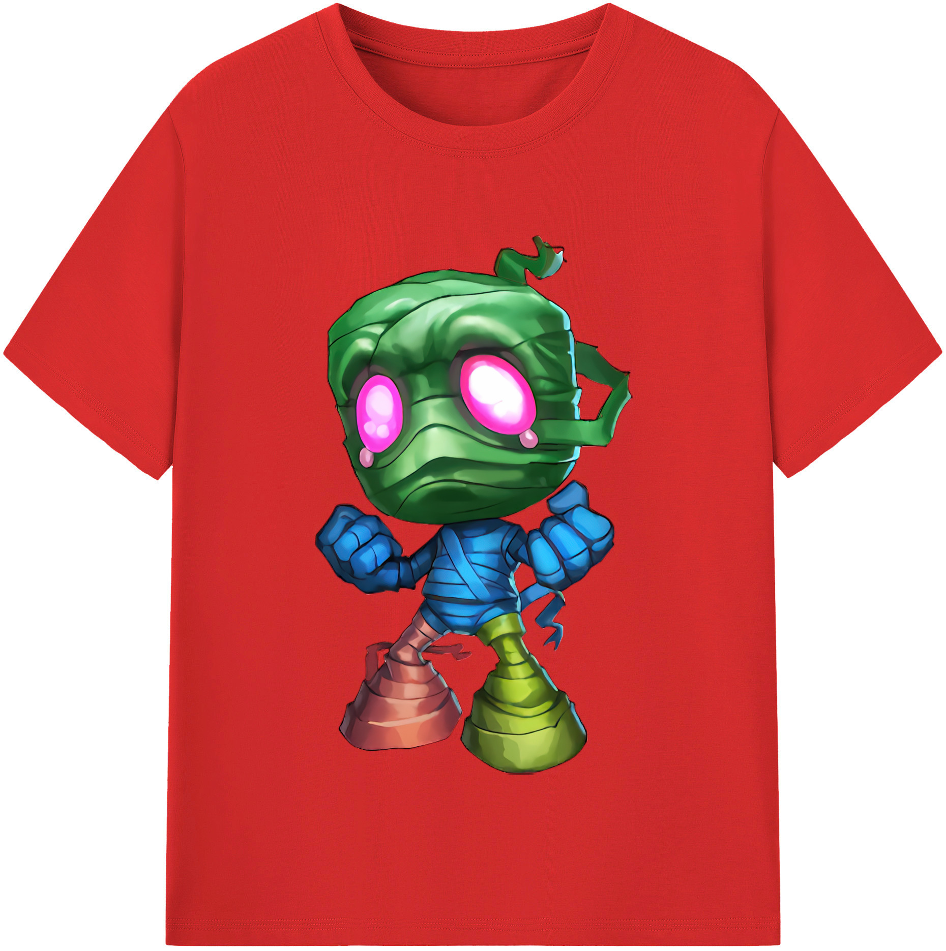 リーグ・オブ・レジェンド League of Legends LOL 綿100％半袖Tシャツ（フロントプリント）