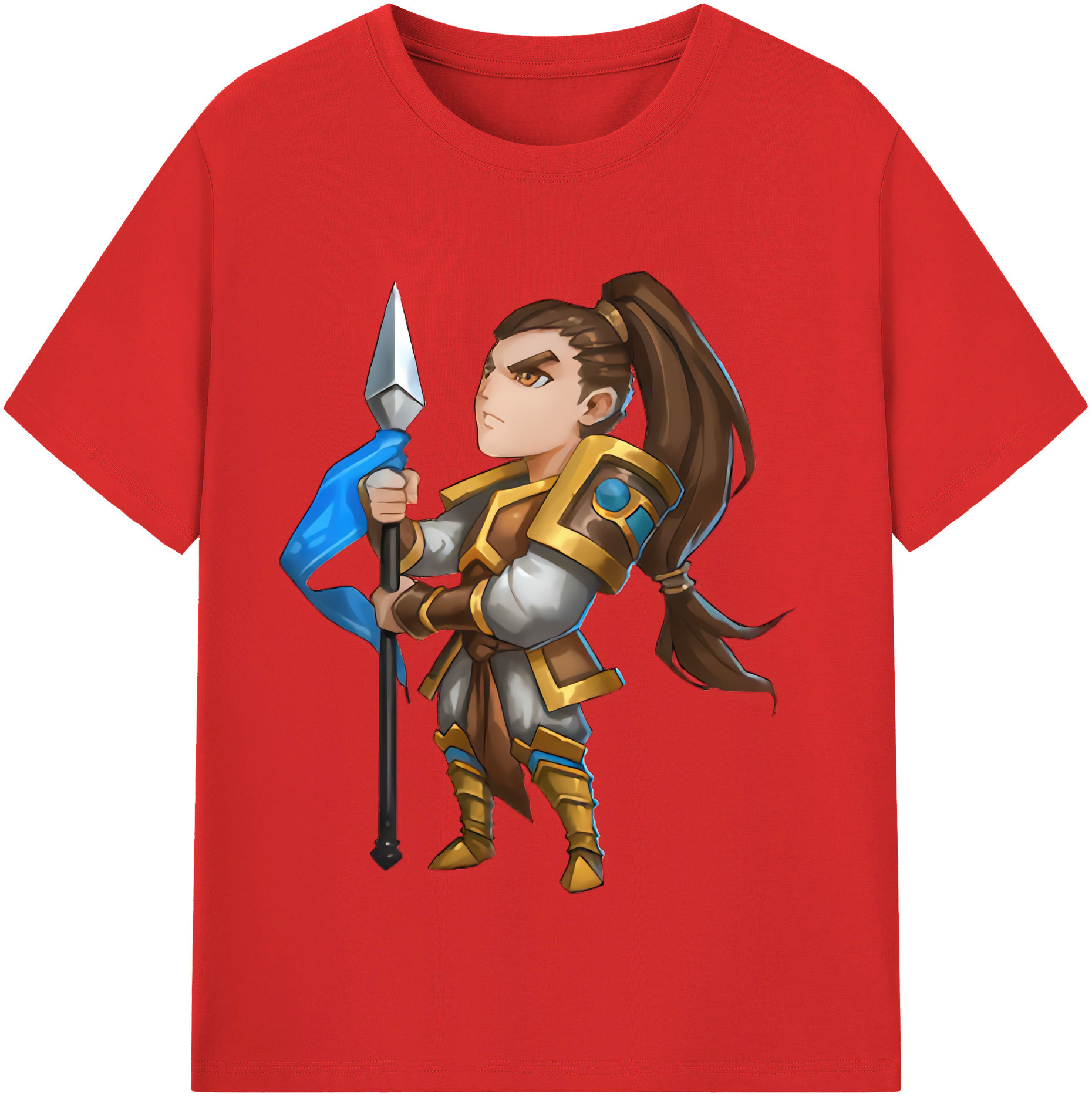 リーグ・オブ・レジェンド League of Legends LOL 綿100％半袖Tシャツ（フロントプリント）