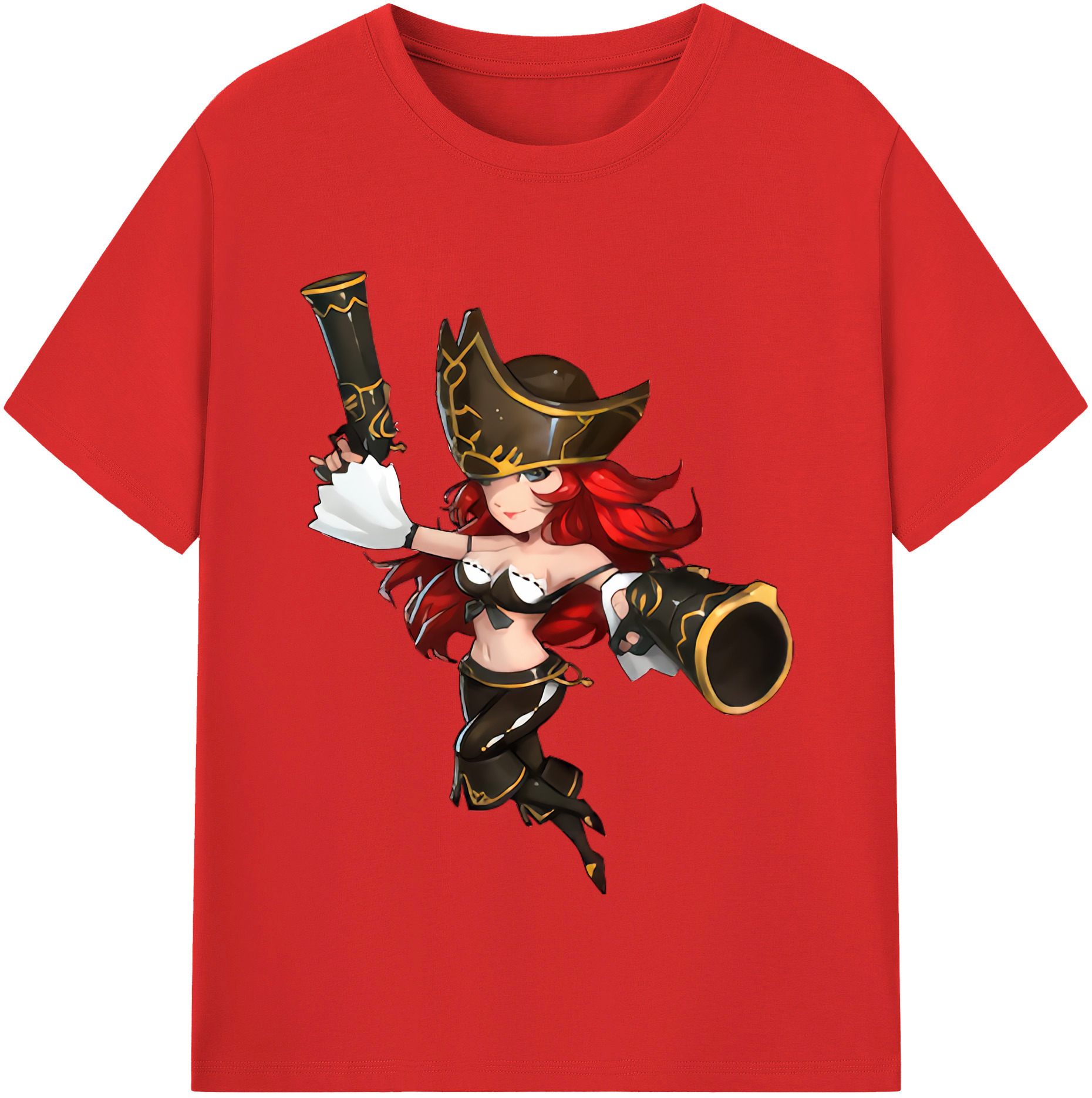 リーグ・オブ・レジェンド League of Legends LOL 綿100％半袖Tシャツ（フロントプリント）