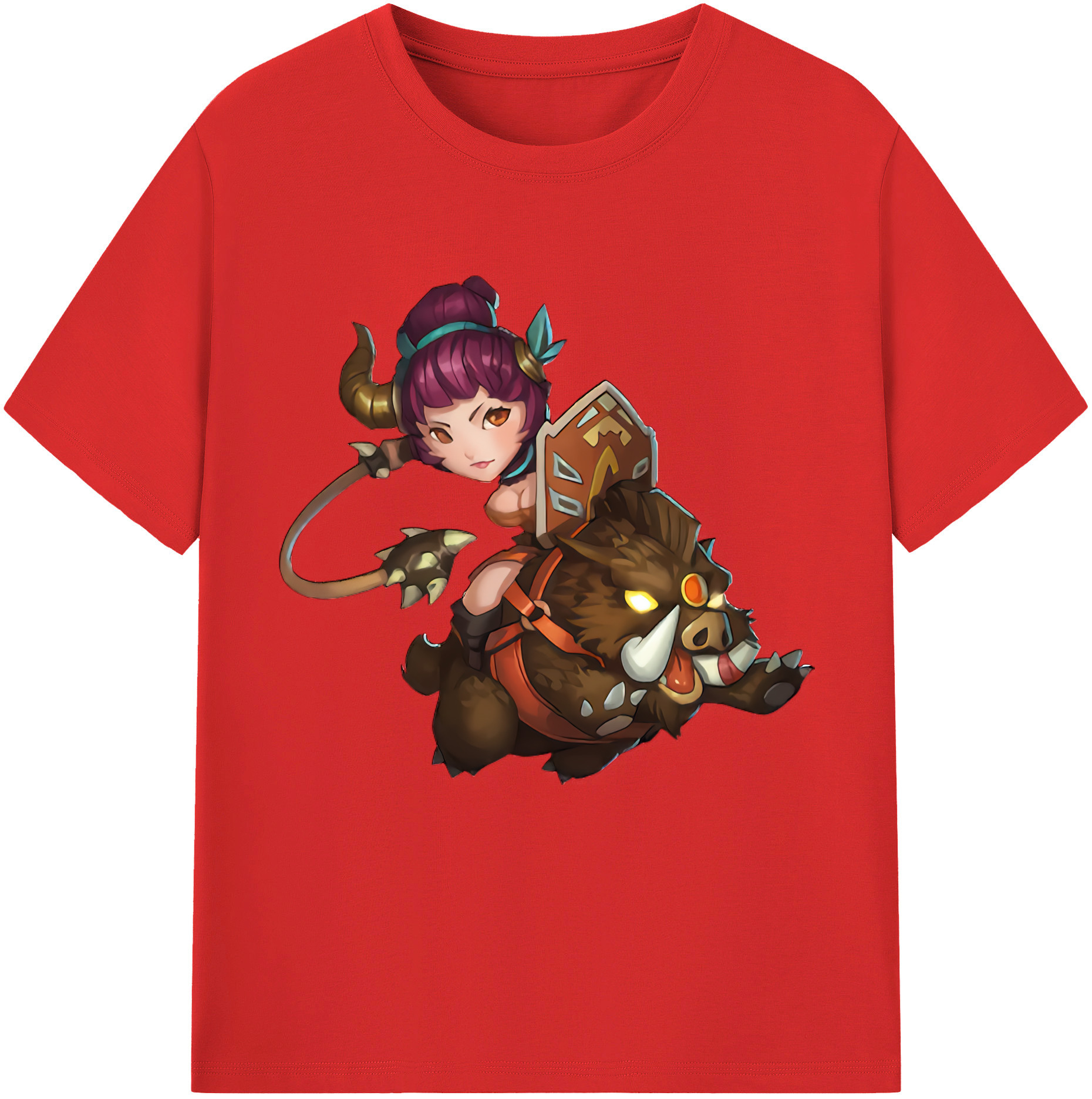 （画像用） リーグ・オブ・レジェンド League of Legends LOL 綿100％半袖Tシャツ（フロントプリント）