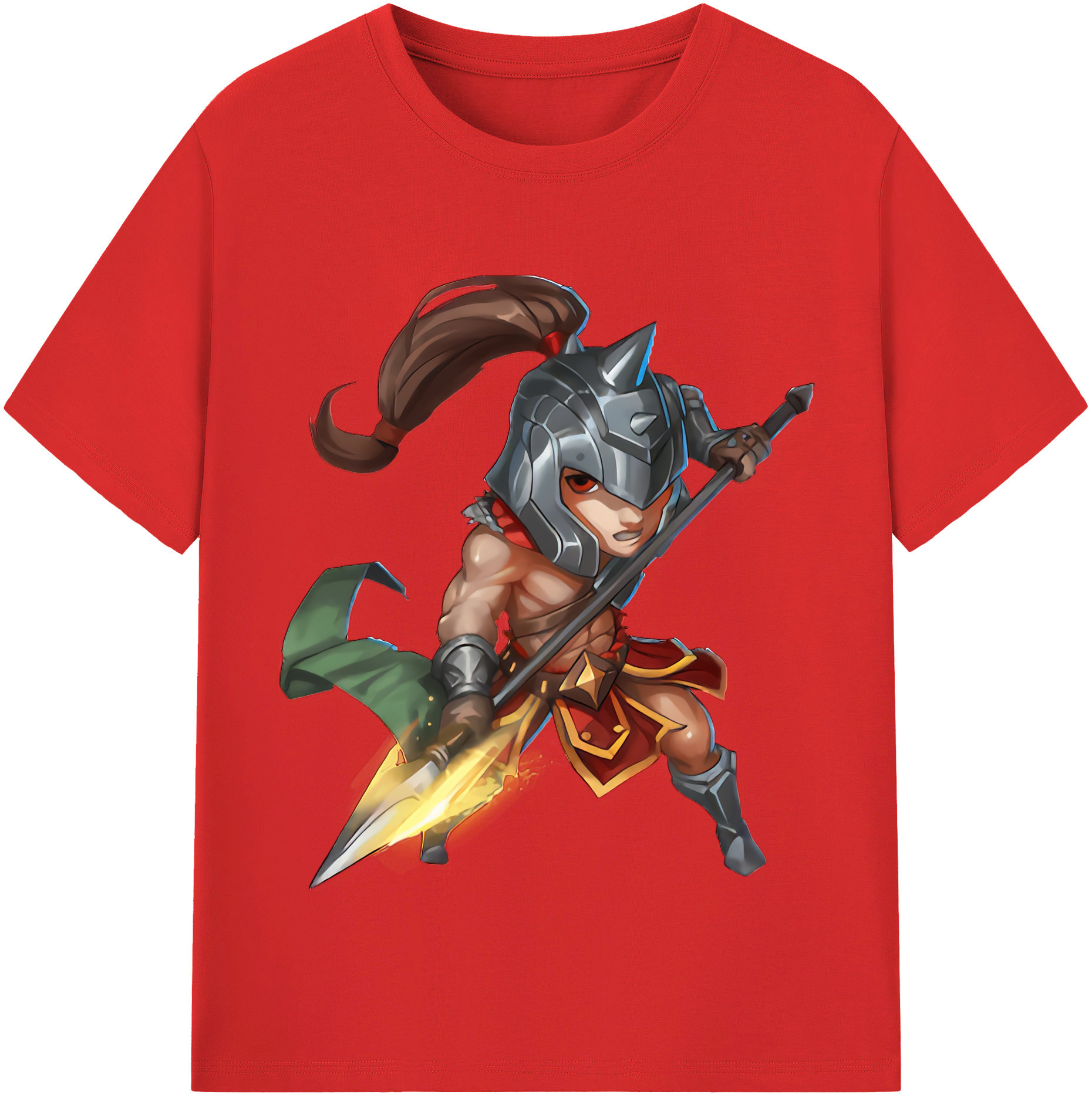 リーグ・オブ・レジェンド League of Legends LOL 綿100％半袖Tシャツ（フロントプリント）