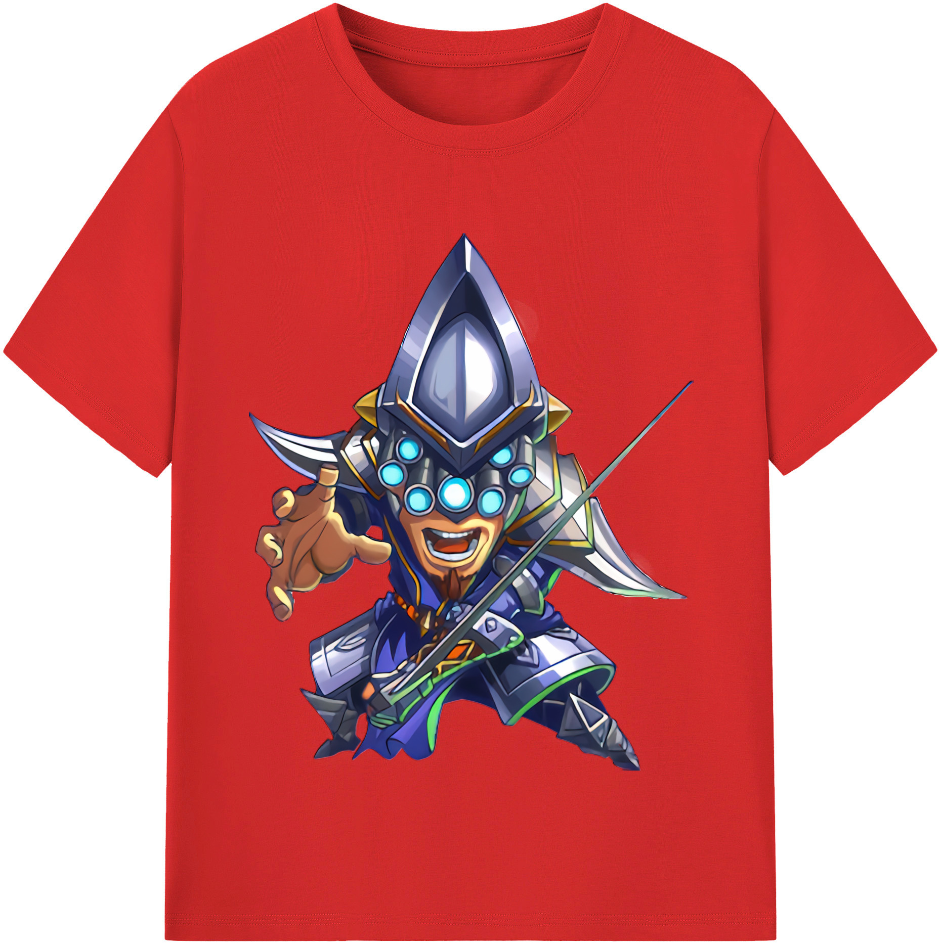 リーグ・オブ・レジェンド League of Legends LOL 綿100％半袖Tシャツ（フロントプリント）